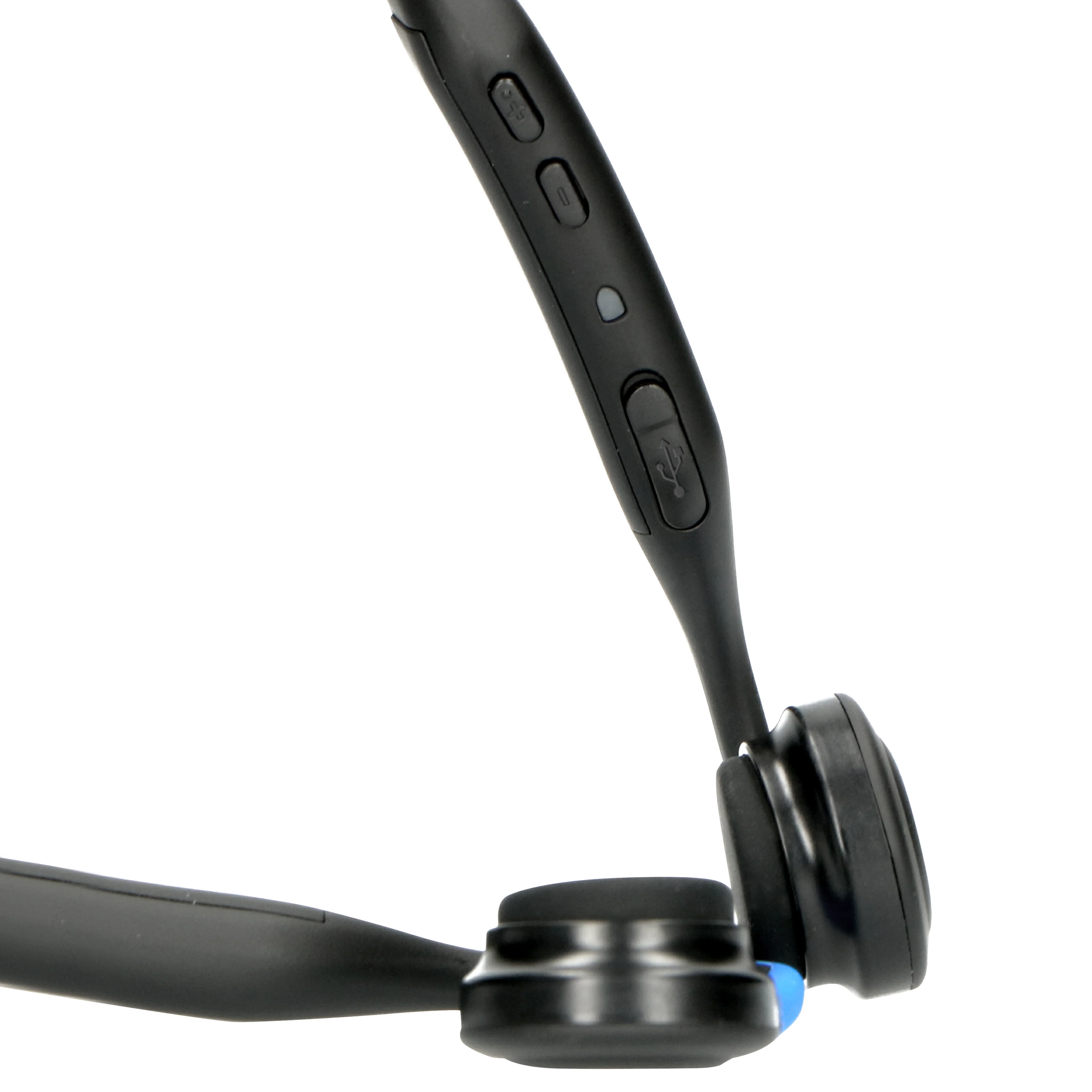 Lenco BCH-1000BU - Casque Bluetooth® à conduction osseuse, bleu - Image 4