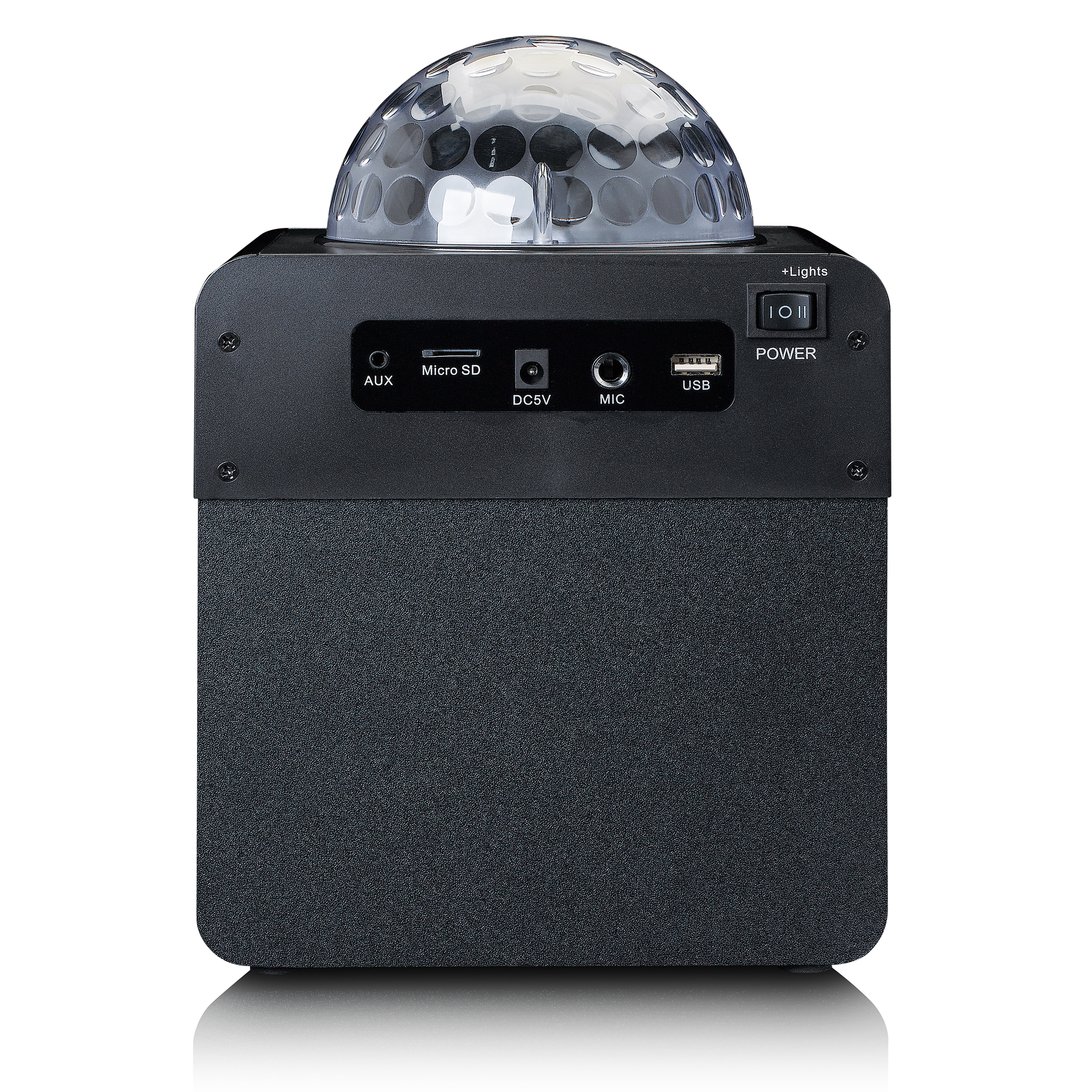 Lenco BTC-050BK - Set karaoké Bluetooth® avec boule disco - Image 5