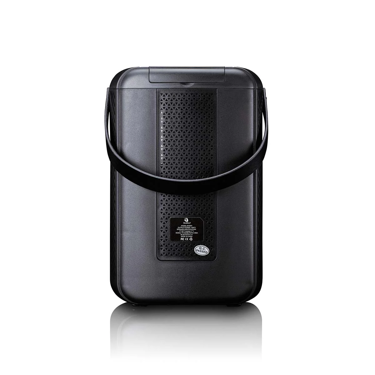 LENCO BTC-060BK - Ensemble de karaoké avec Bluetooth®, batterie rechargeable, microphone karaoké sans fil et éclairage LED disco - Image 4