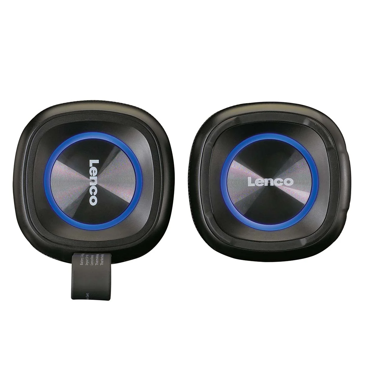 Lenco BTP-400BK - Enceinte Bluetooth® 2 en 1 - étanche (IPX7), noire - Image 7
