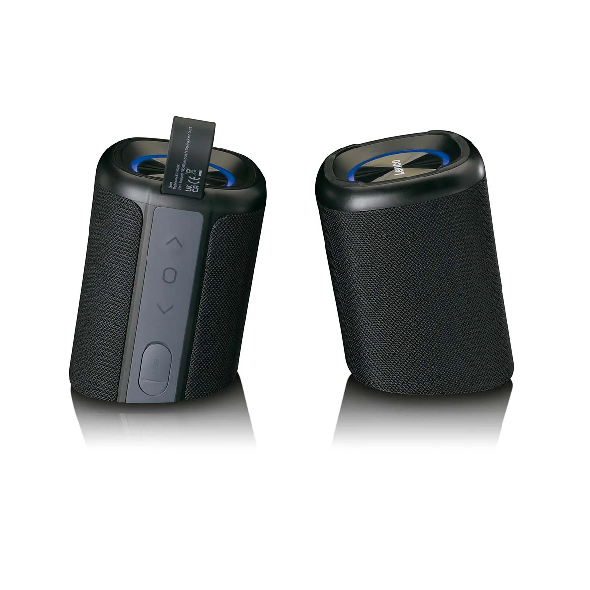 Lenco BTP-400BK - Enceinte Bluetooth® 2 en 1 - étanche (IPX7), noire - Image 8