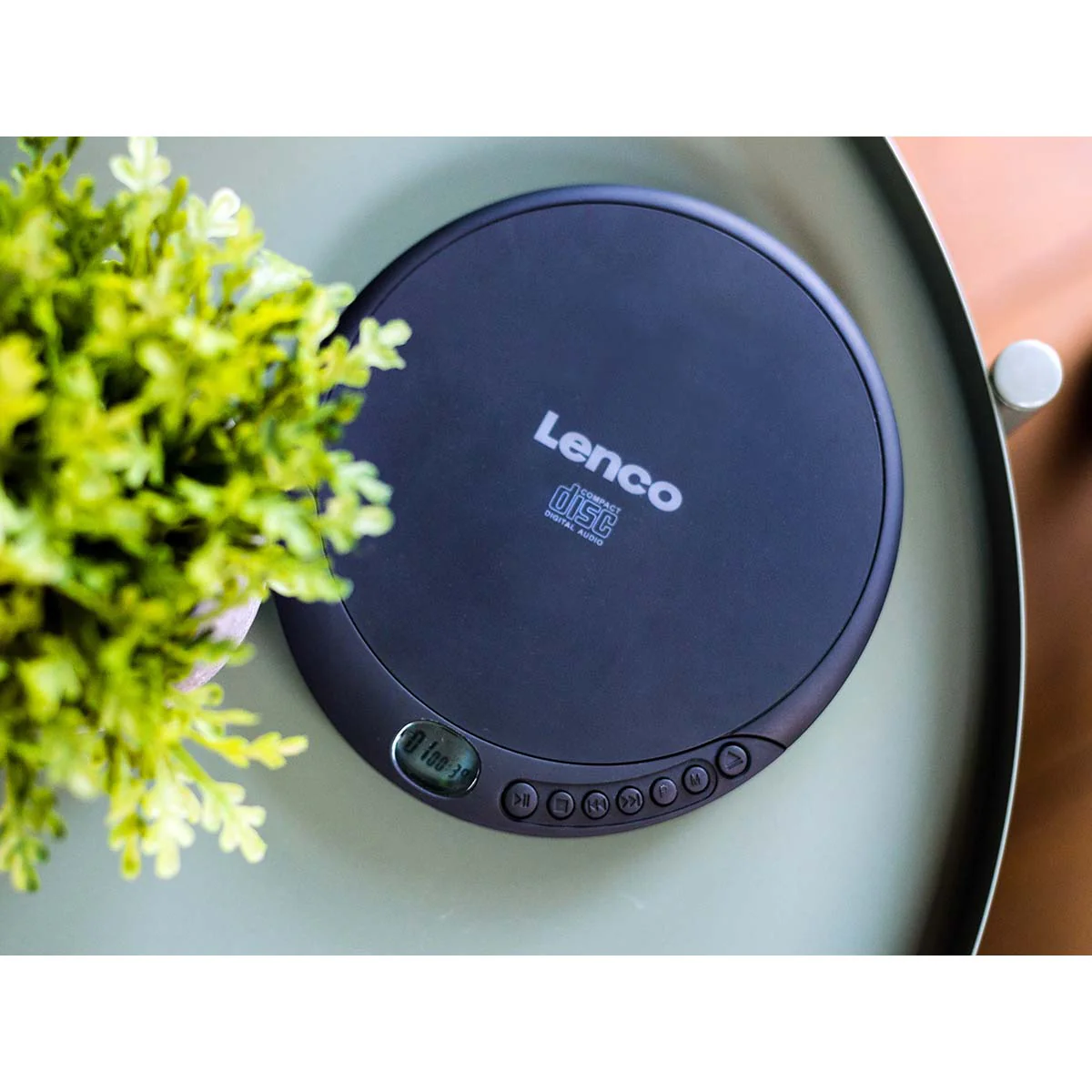 Lenco CD-010 - Lecteur CD portable avec fonction de rechargement - Noir - Image 3
