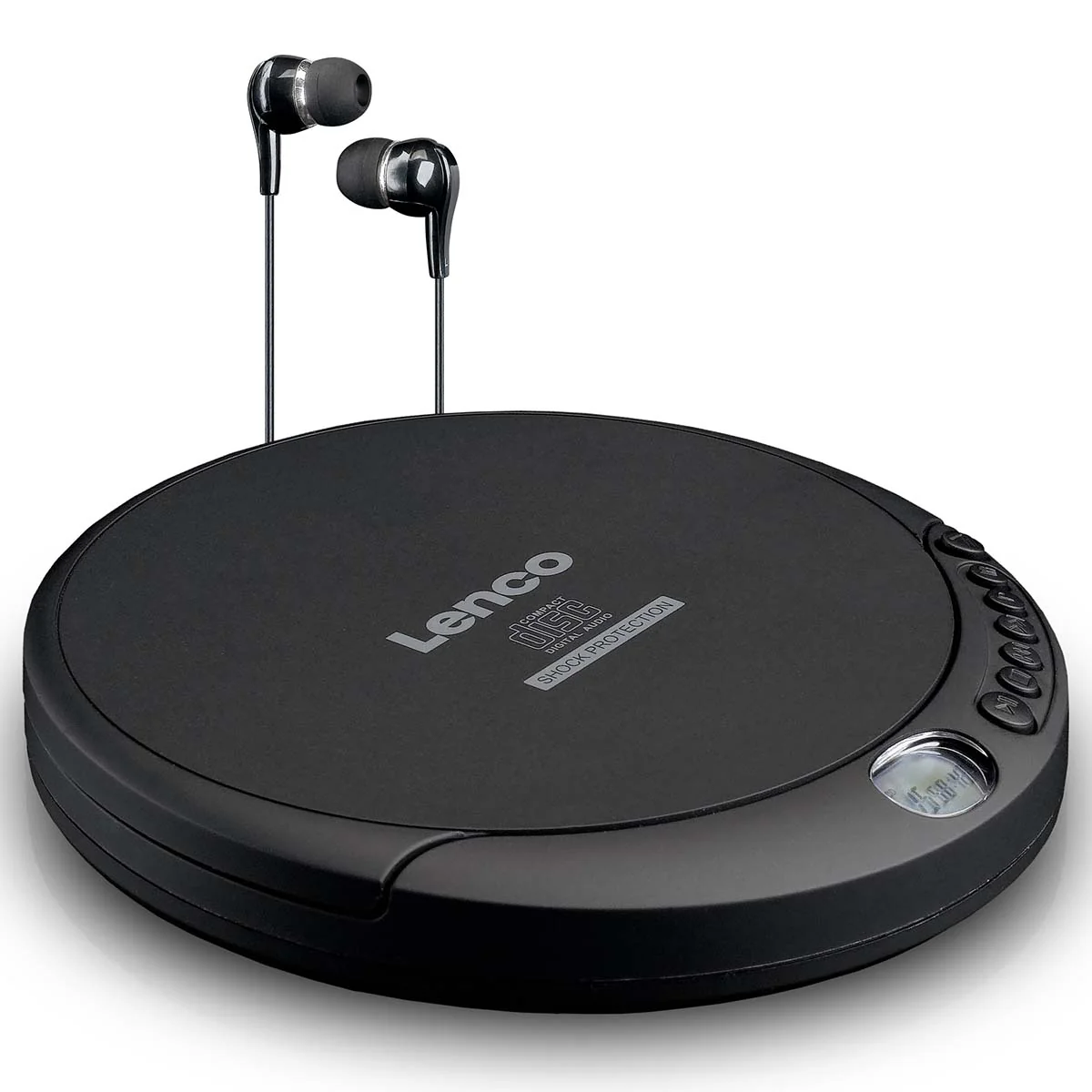Lenco CD-200 - Lecteur CD portable avec protection contre les chocs - Noir - Image 5