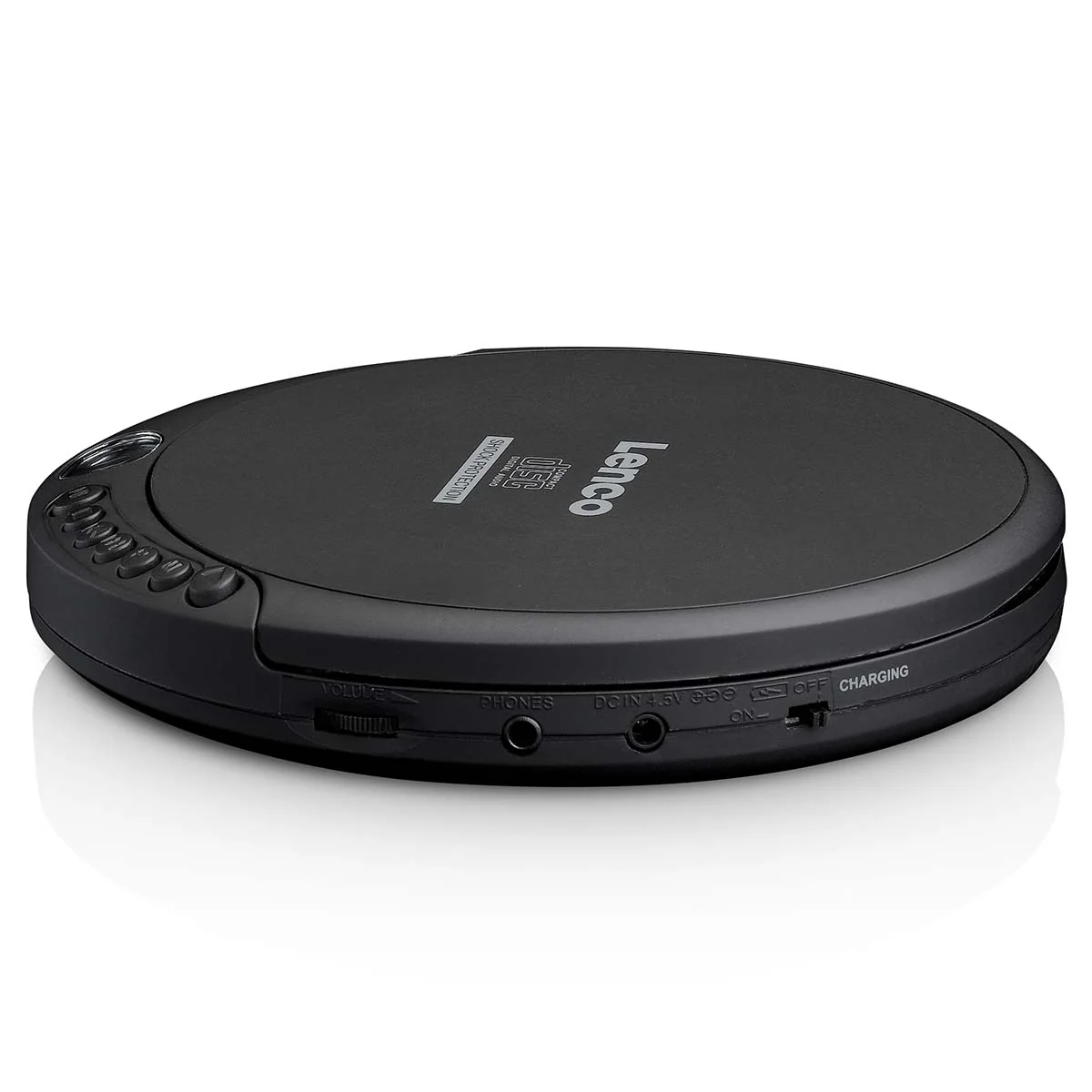 Lenco CD-200 - Lecteur CD portable avec protection contre les chocs - Noir - Image 7