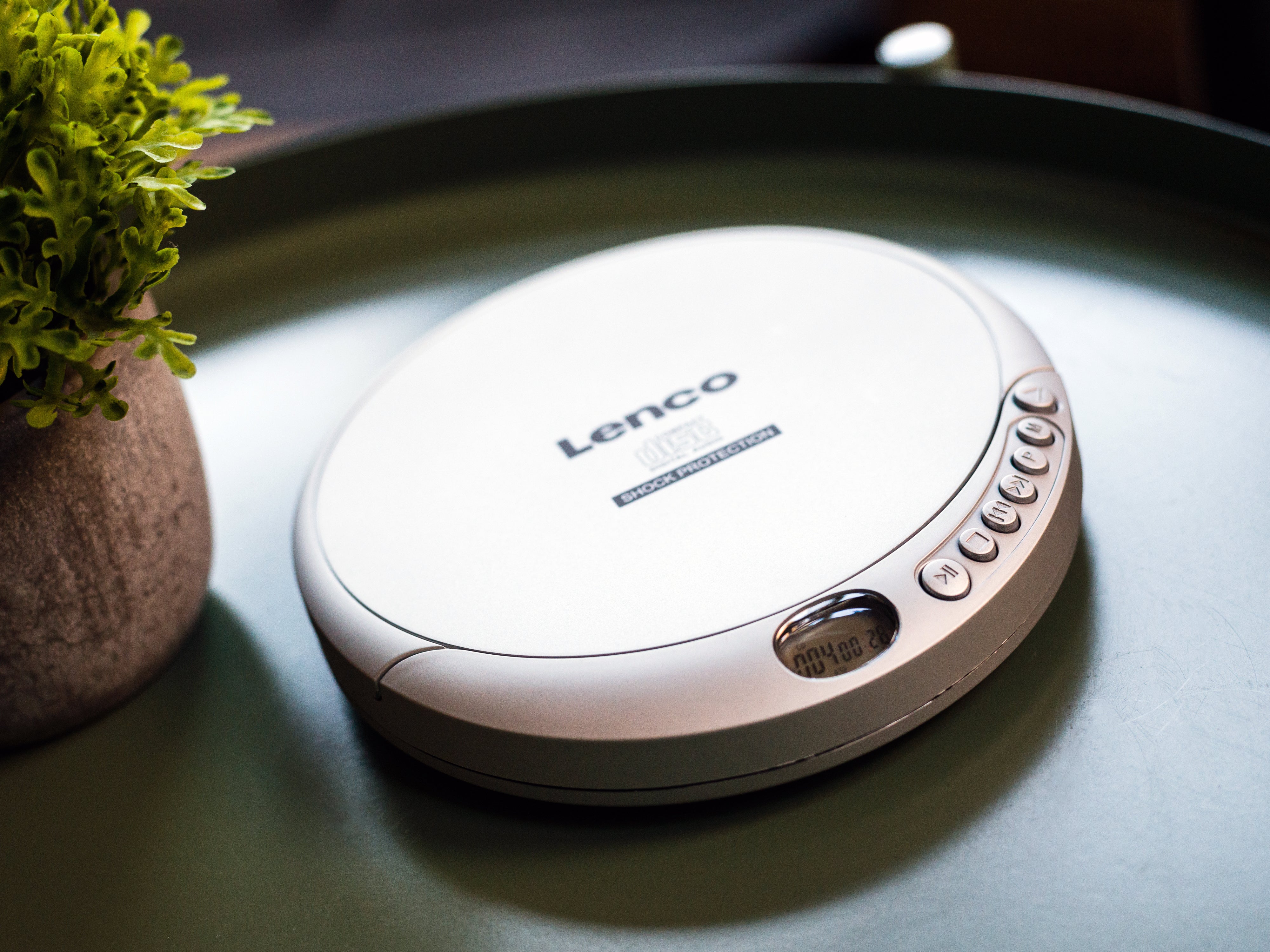 Lenco CD-201SI - Lecteur CD portable avec protection contre les chocs - Argent - Image 20