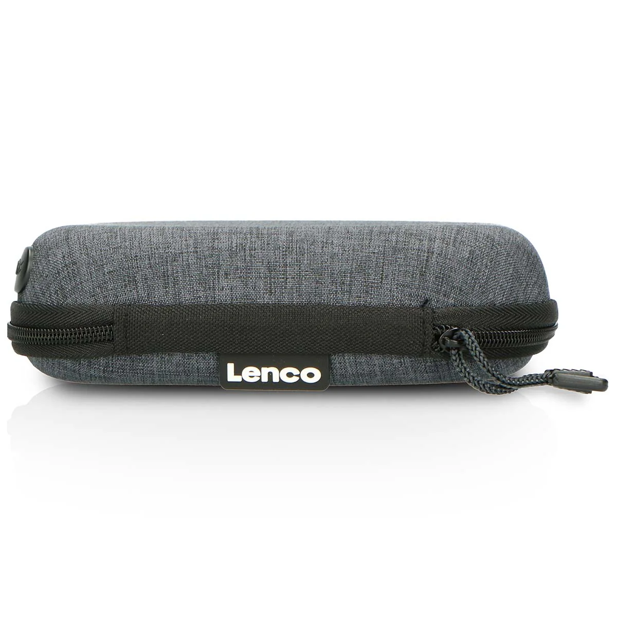 Lenco CD-201SI+PBC-50GY - Lecteur CD/MP3 portable avec protection anti-choc et étui de rangement pratique avec powerbank intégrée - Argent/Gris - Image 7