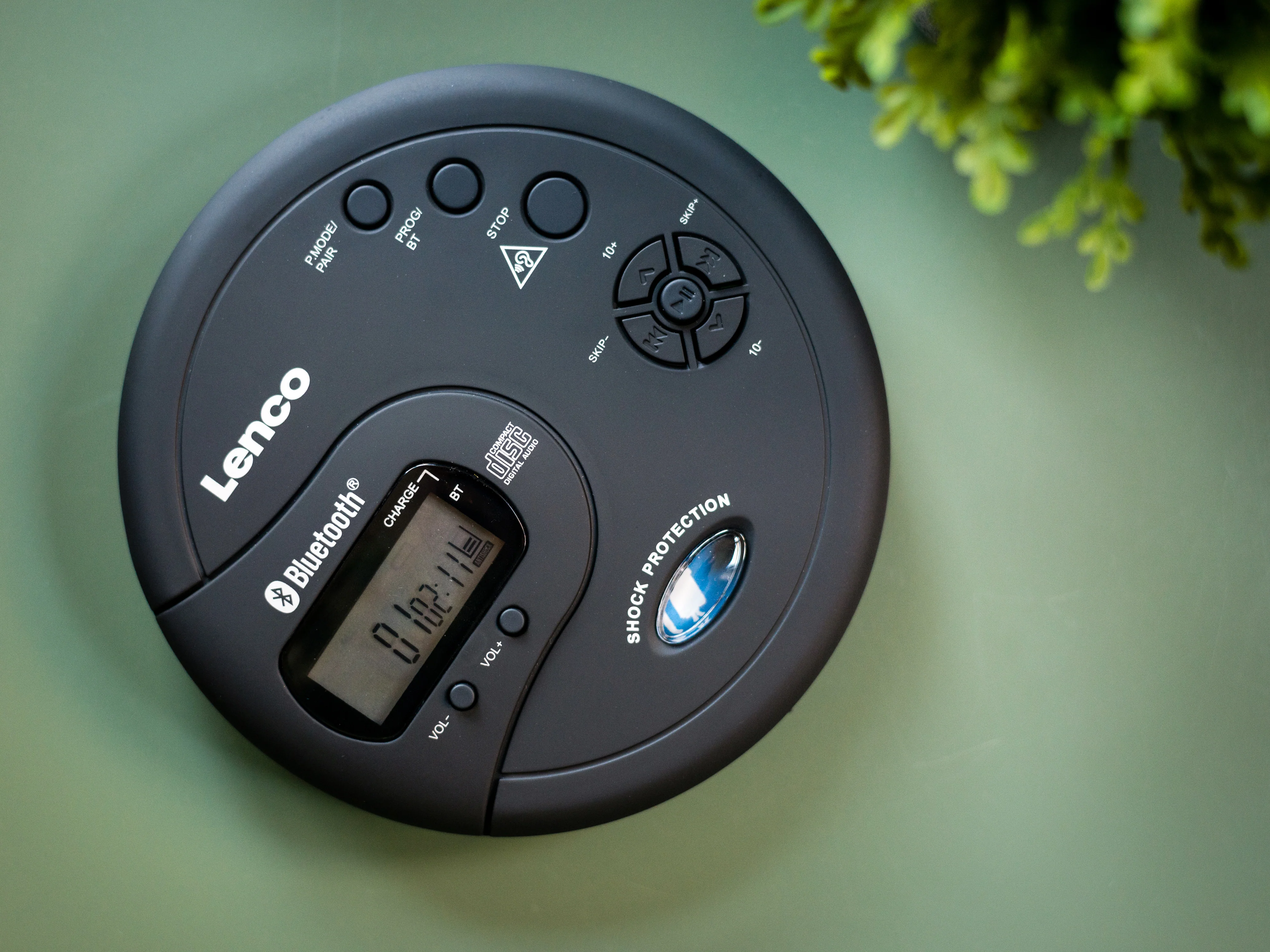 Lenco CD-300BK - Lecteur CD/MP3 Bluetooth® portable avec protection antichoc - Noir - Image 19