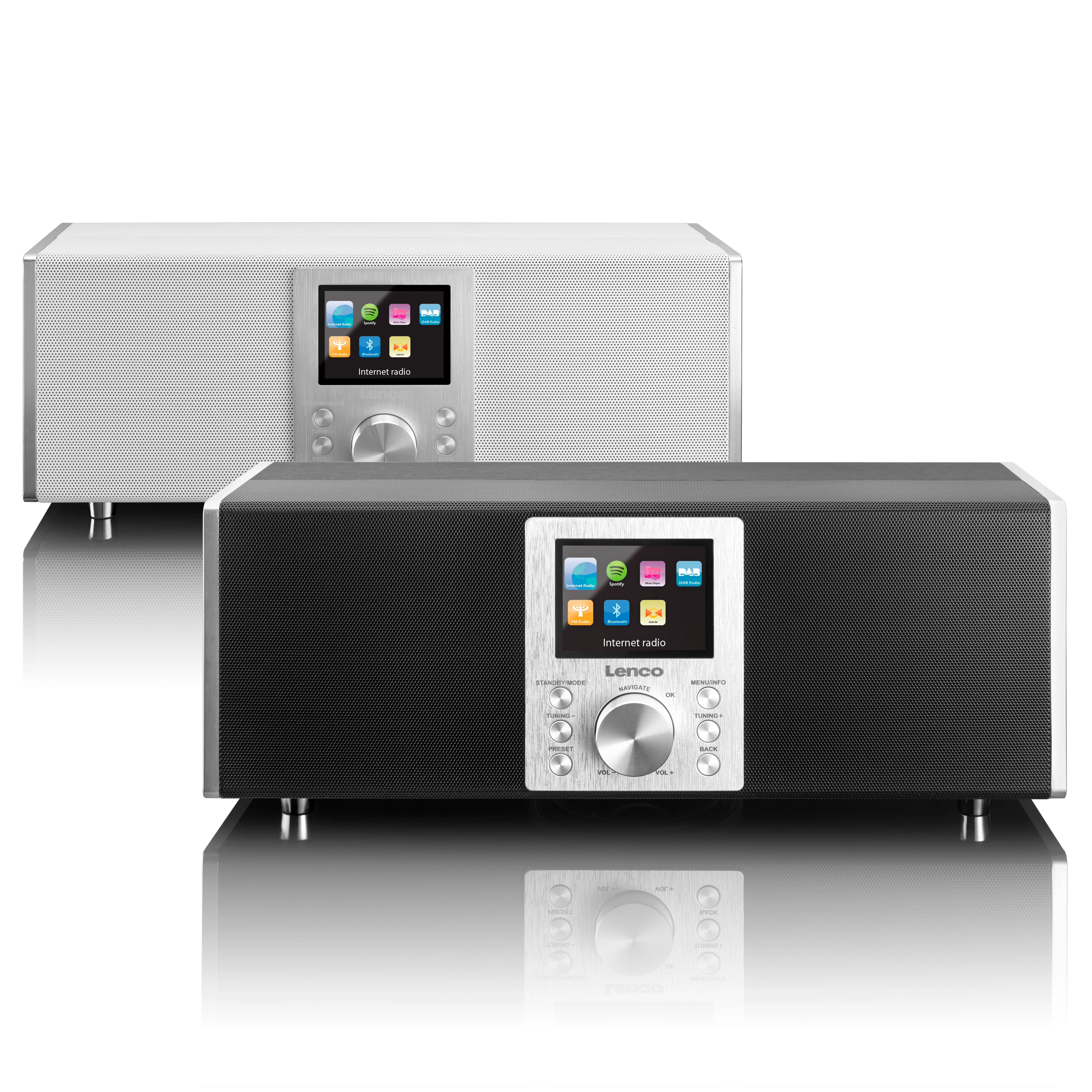 Lenco Concerto DIR-2000 Black - Radio Internet 2.1 pouces avec FM, DAB+, Bluetooth® - Image 6