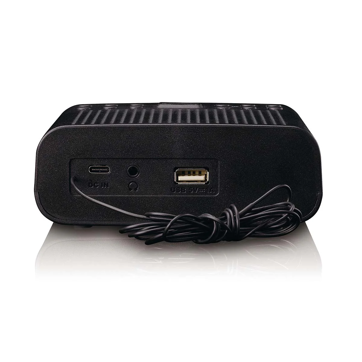 LENCO CR-606BK - Radio-réveil avec DAB+/FM, Bluetooth® et grand écran LCD réglable - Noir - Image 4