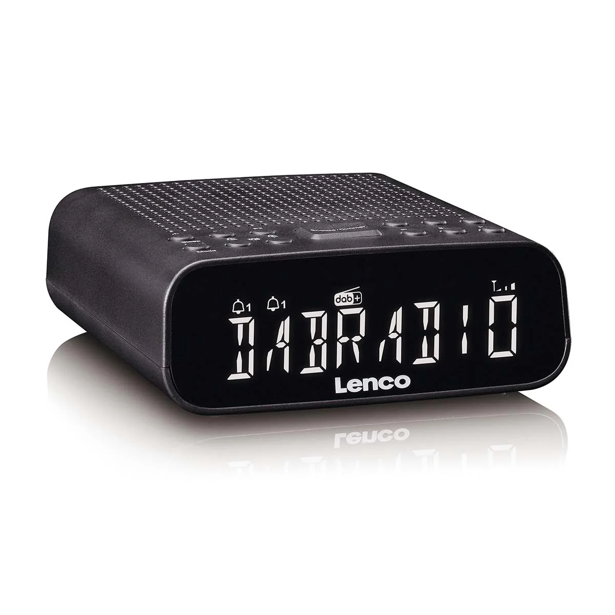 LENCO CR-606BK - Radio-réveil avec DAB+/FM, Bluetooth® et grand écran LCD réglable - Noir - Image 6
