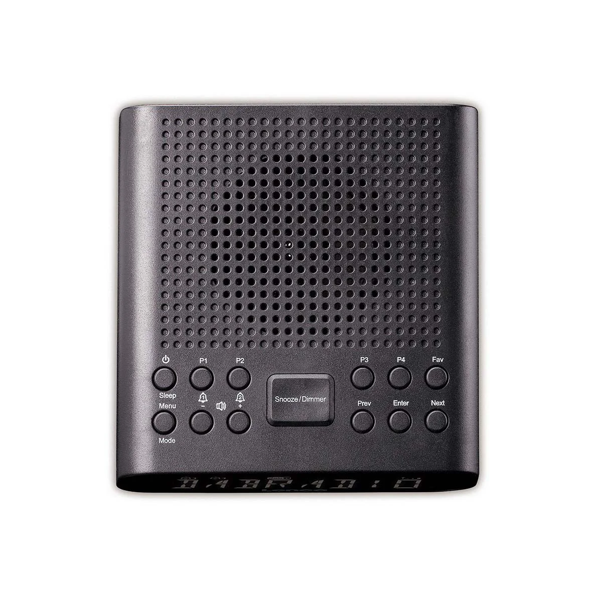 LENCO CR-606BK - Radio-réveil avec DAB+/FM, Bluetooth® et grand écran LCD réglable - Noir - Image 7