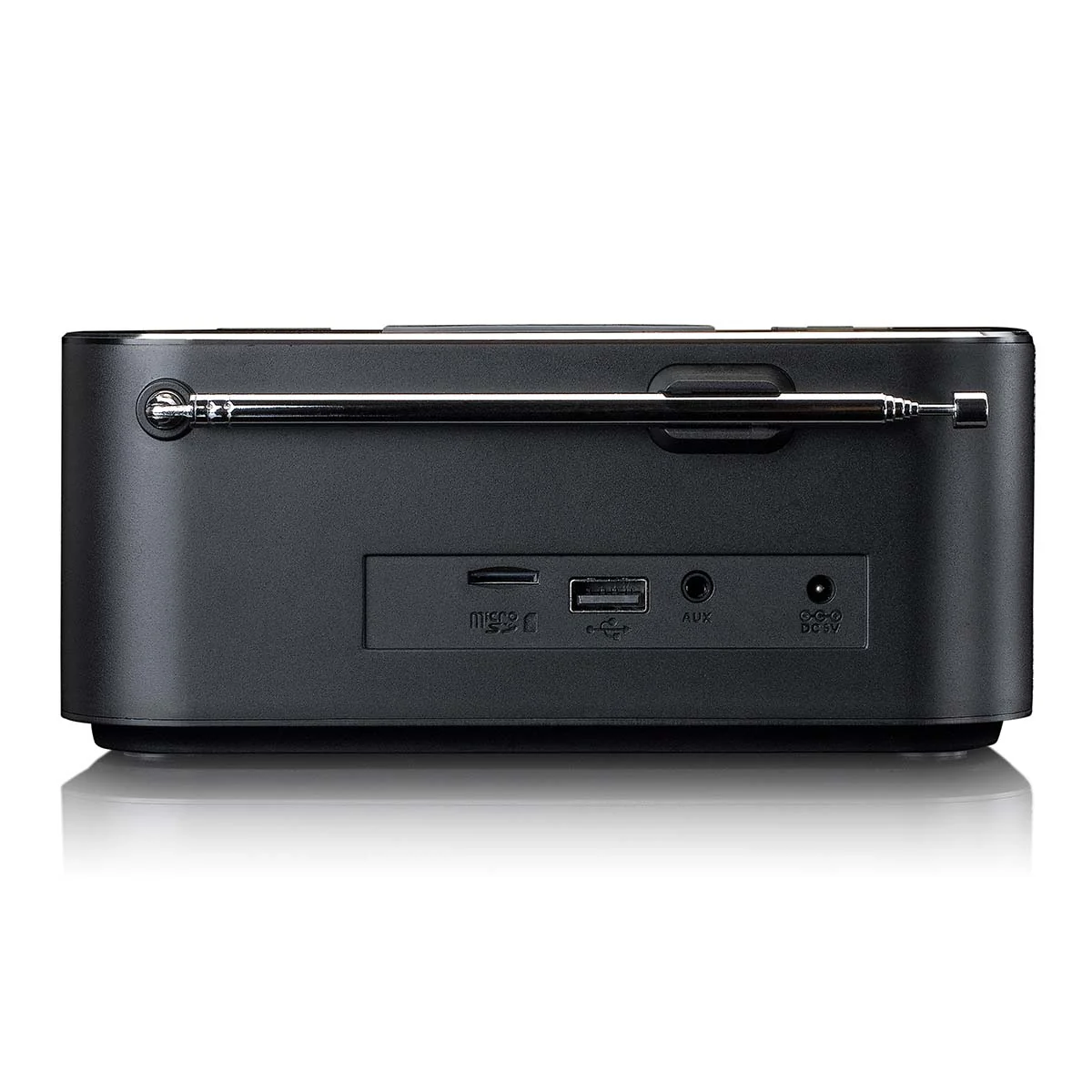 Lenco CR-650BK - Radio-réveil DAB+/ FM avec fonction Bluetooth® et chargeur sans fil, noir - Image 6
