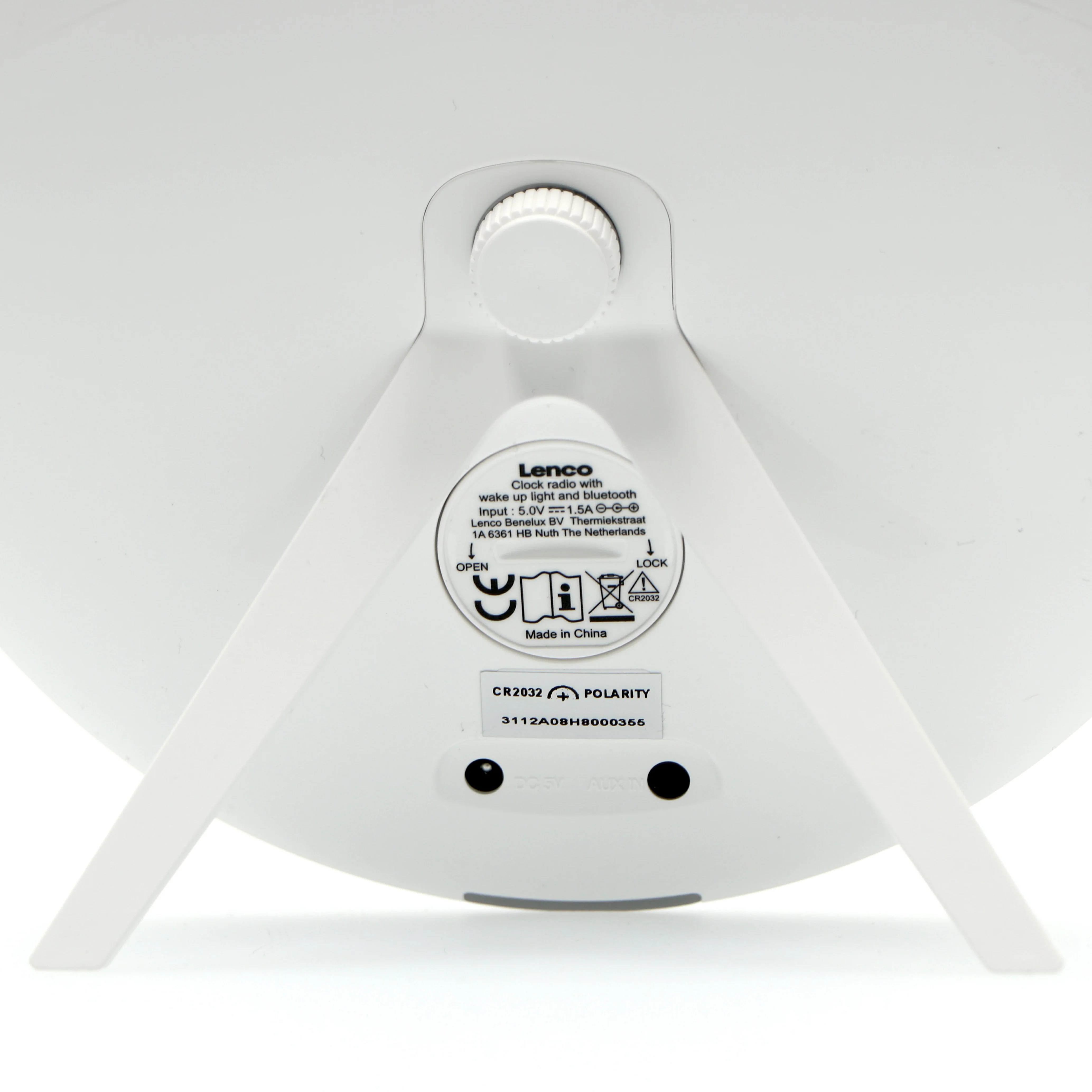 Lenco CRW-4GY - Radio-réveil / Simulateur d’aube - Gris - Image 6