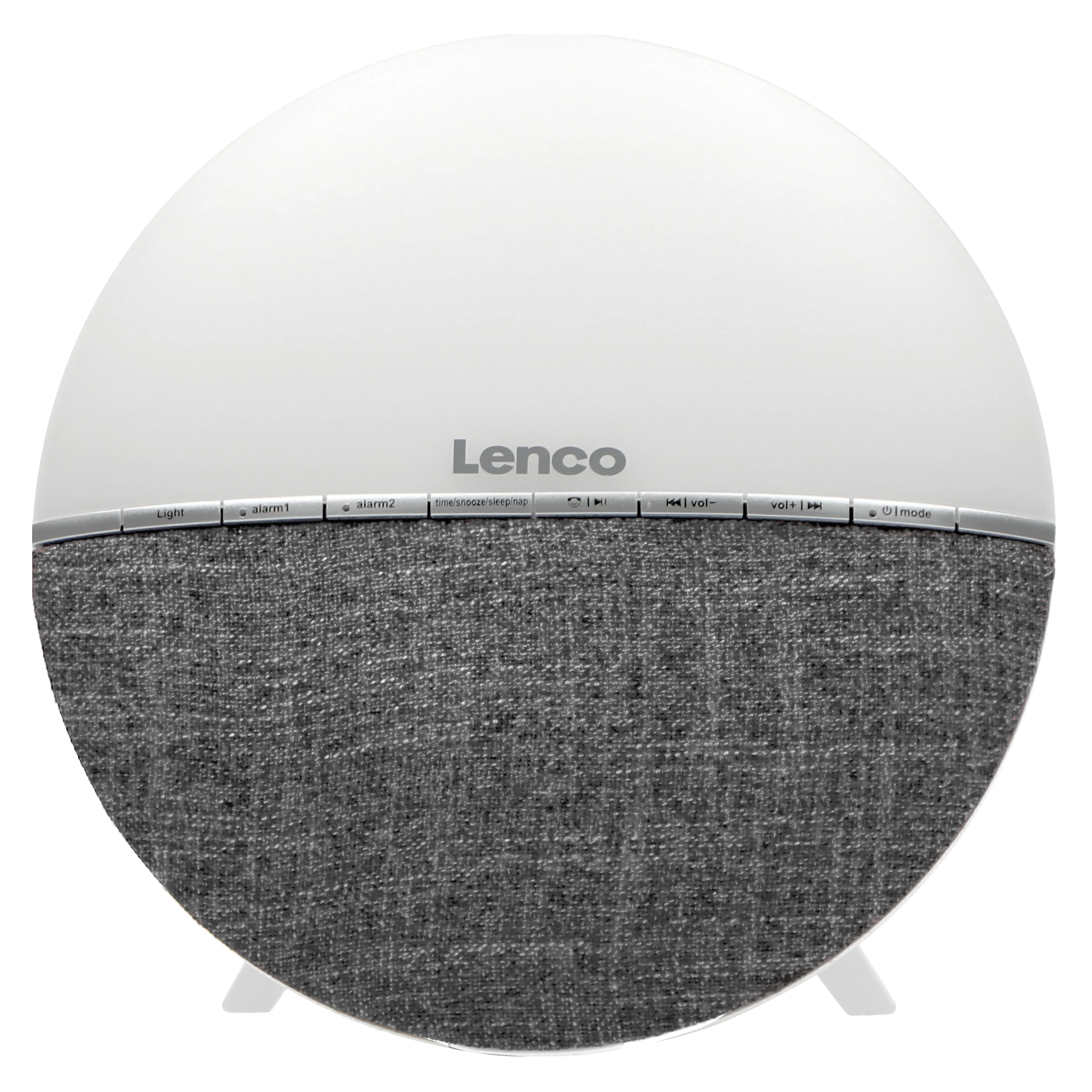 Lenco CRW-4GY - Radio-réveil / Simulateur d’aube - Gris - Image 8