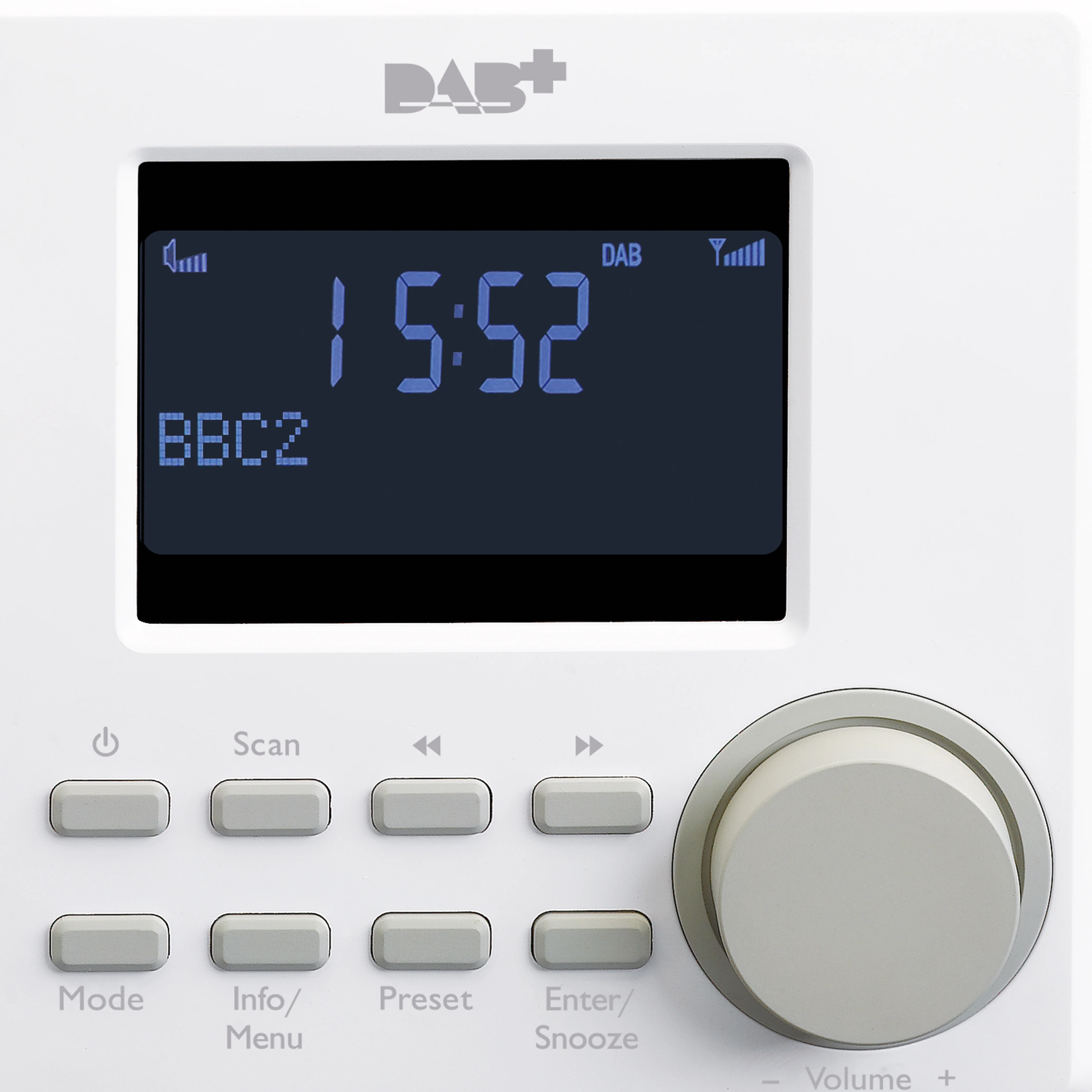 Lenco DAR-010WH - Radio de table - FM - DAB+ - Image 4