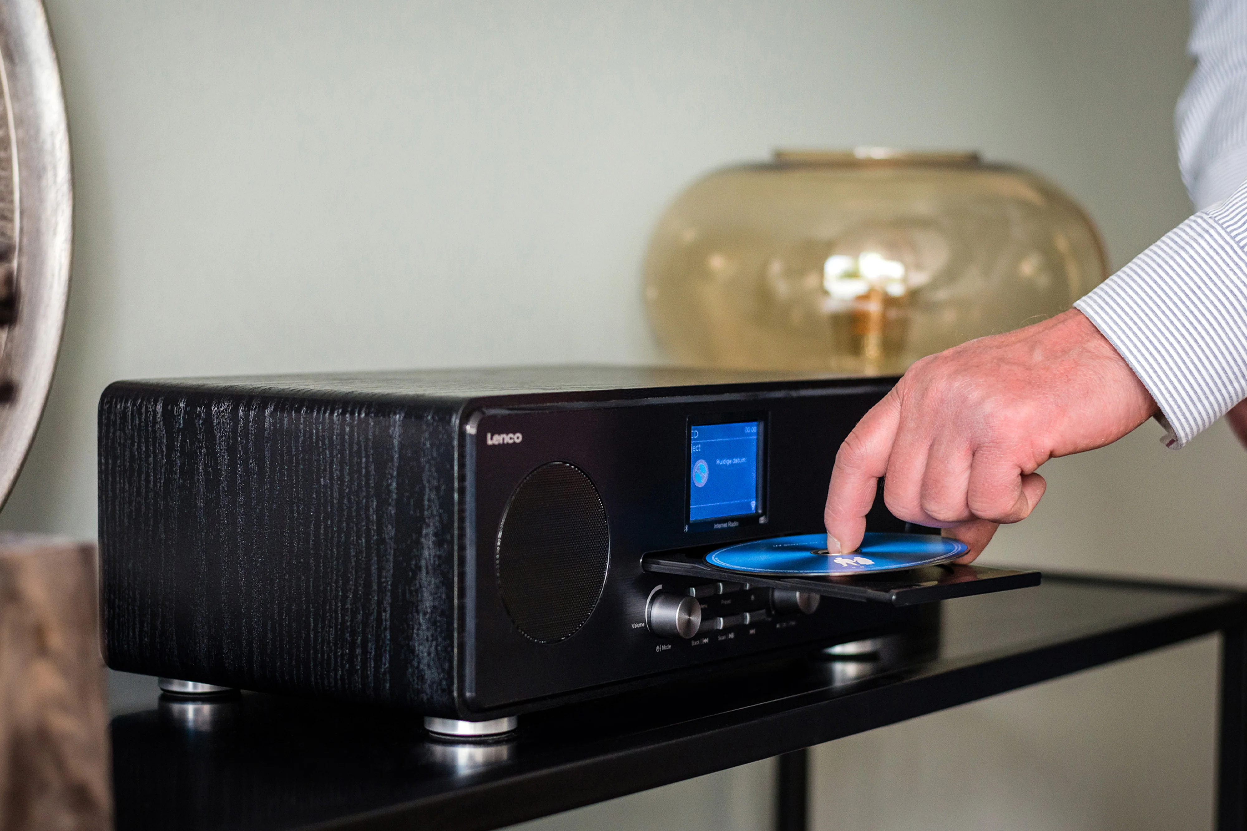 Lenco DAR-061BK - Radio DAB+/FM avec lecteur CD et Bluetooth® - Noir - Image 10