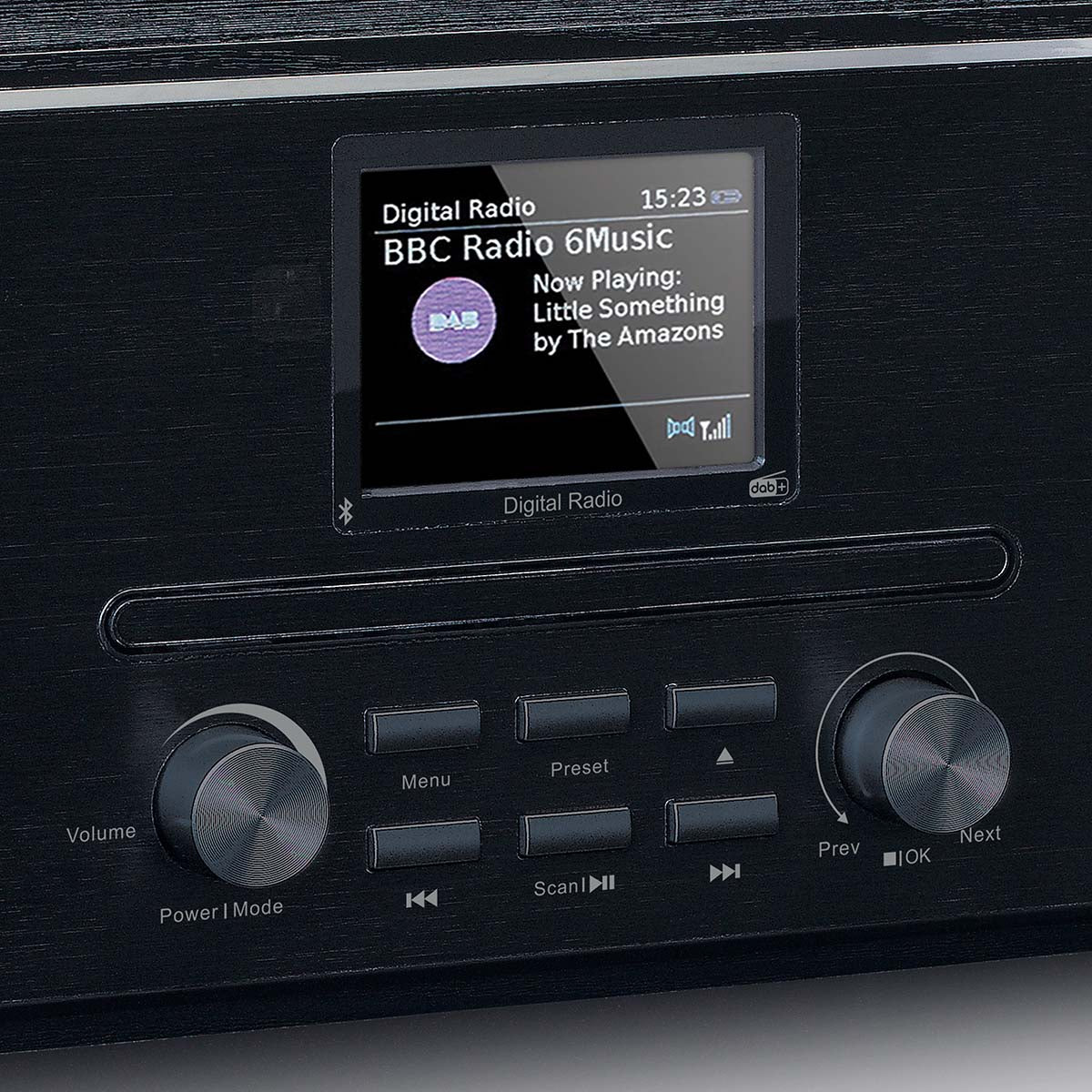 Lenco DAR-061BK - Radio DAB+/FM avec lecteur CD et Bluetooth® - Noir - Image 5