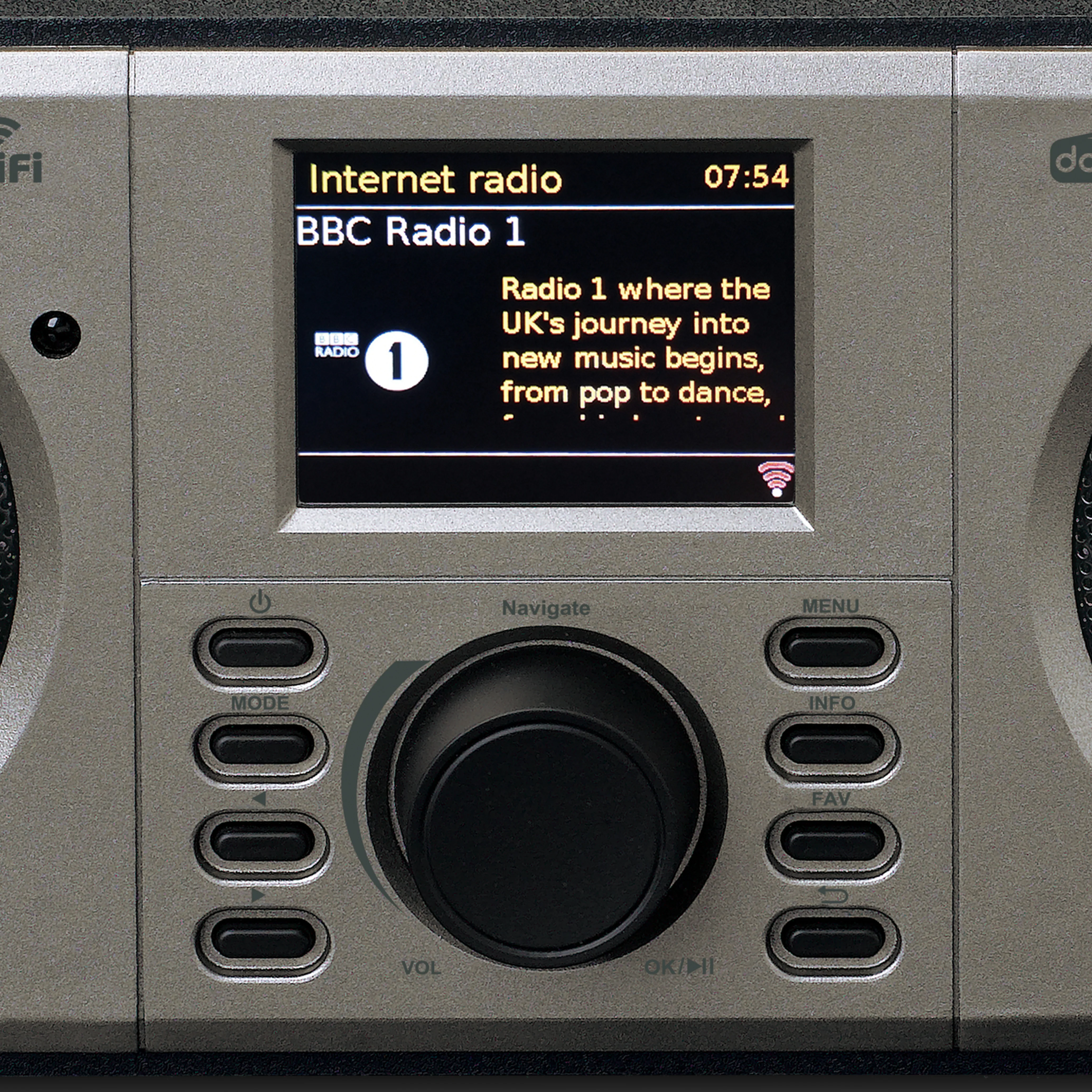 Lenco DIR-140BK - Radio Internet stéréo avec DAB+/FM et Bluetooth® - Noir - Image 5