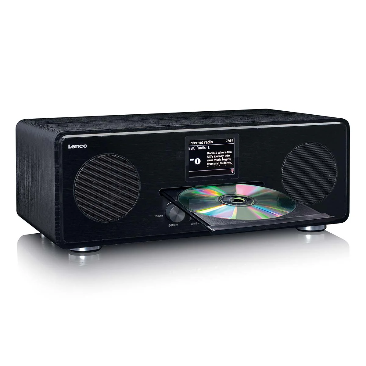 Lenco DIR-261BK - Radio Internet/DAB+/FM avec lecteur CD et Bluetooth®, noir - Image 5