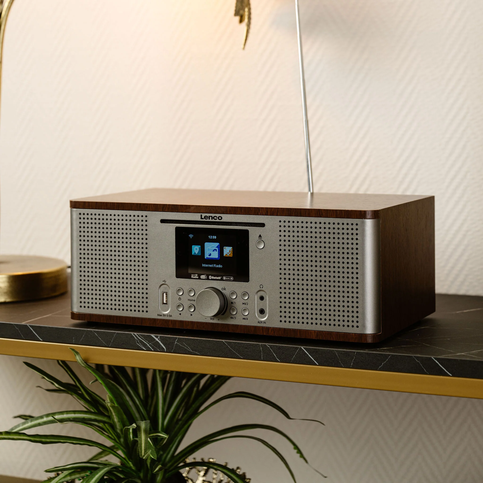 Lenco DIR-270WD - Radio avec internet, DAB, FM, CD et Bluetooth® - Image 11