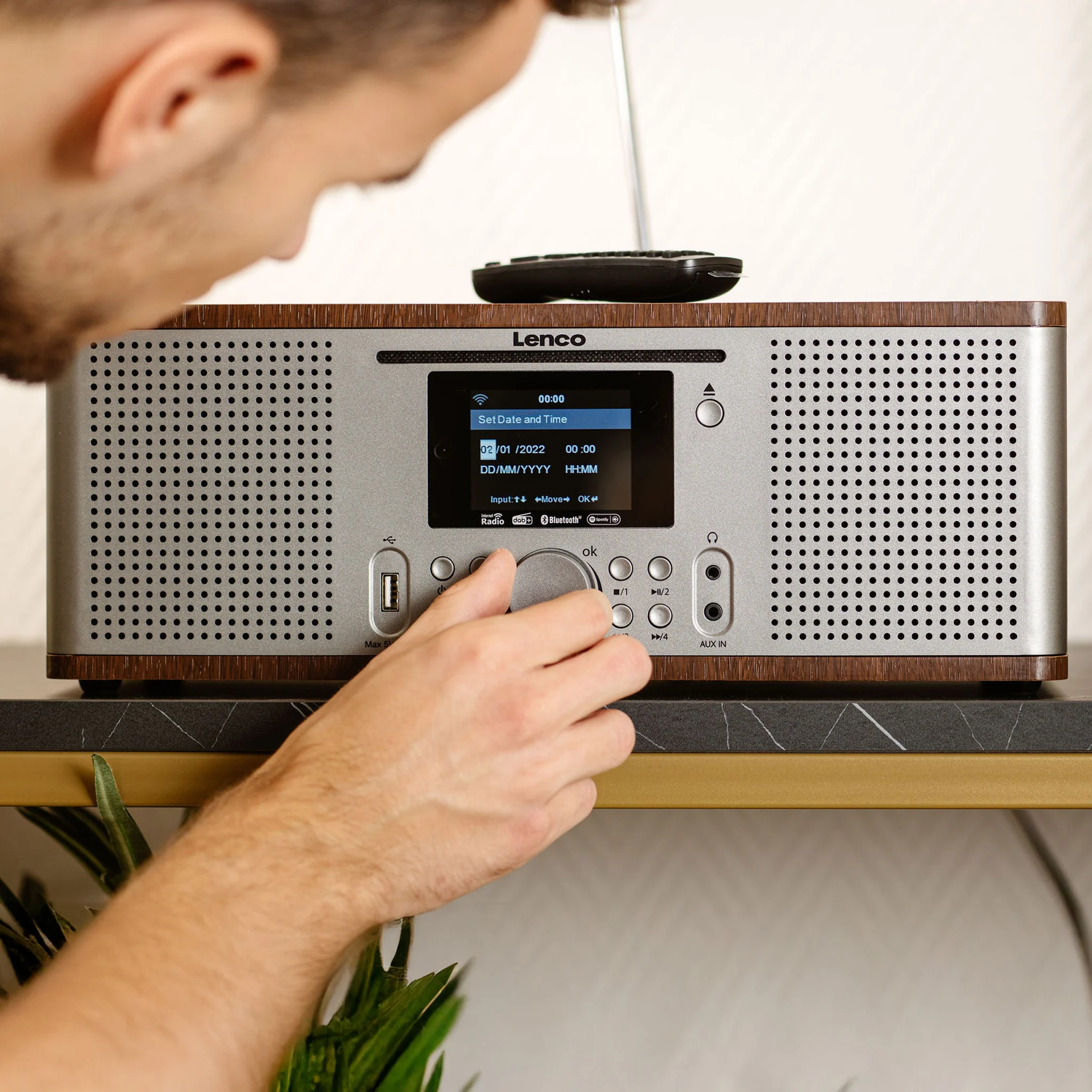 Lenco DIR-270WD - Radio avec internet, DAB, FM, CD et Bluetooth® - Image 12