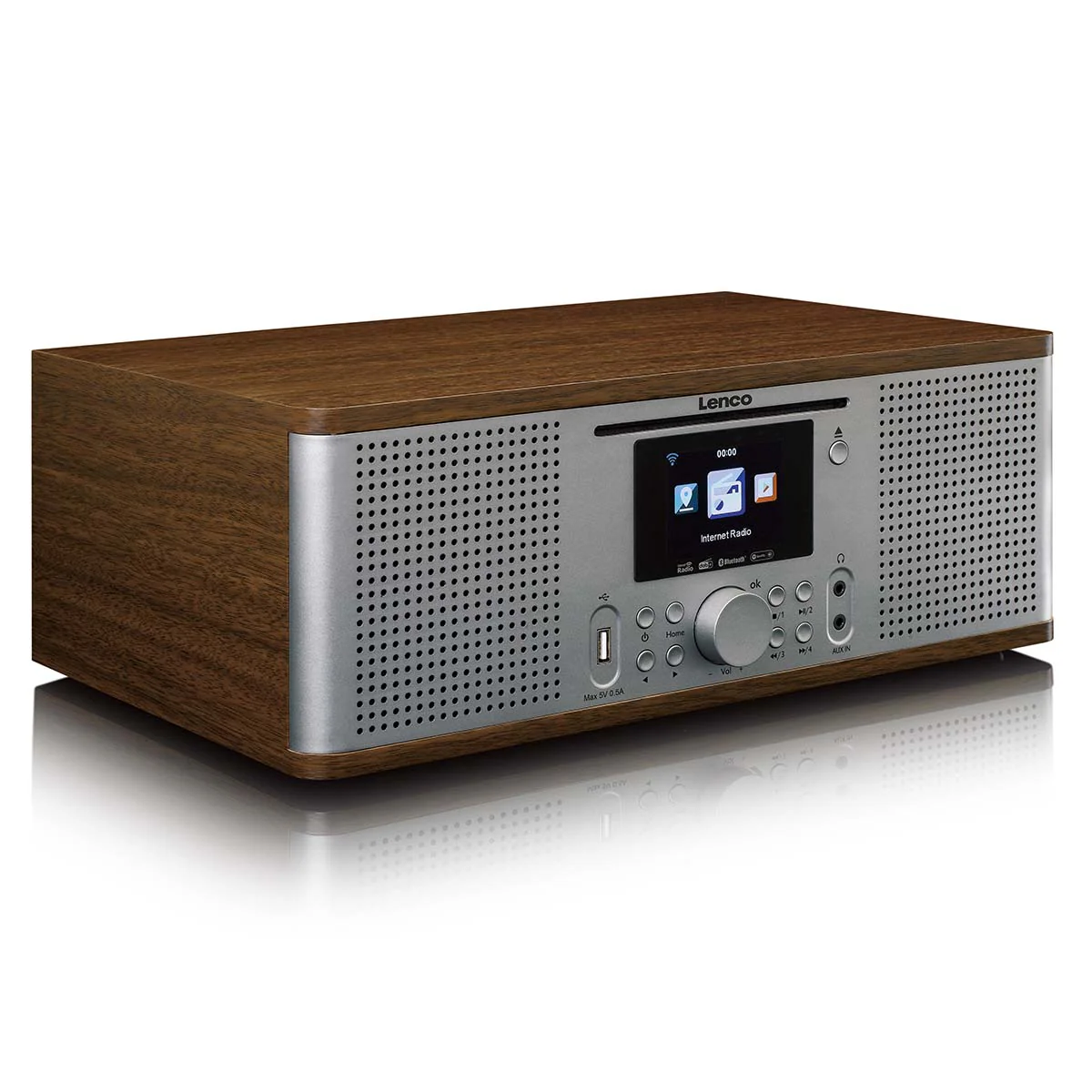 Lenco DIR-270WD - Radio avec internet, DAB, FM, CD et Bluetooth® - Image 3
