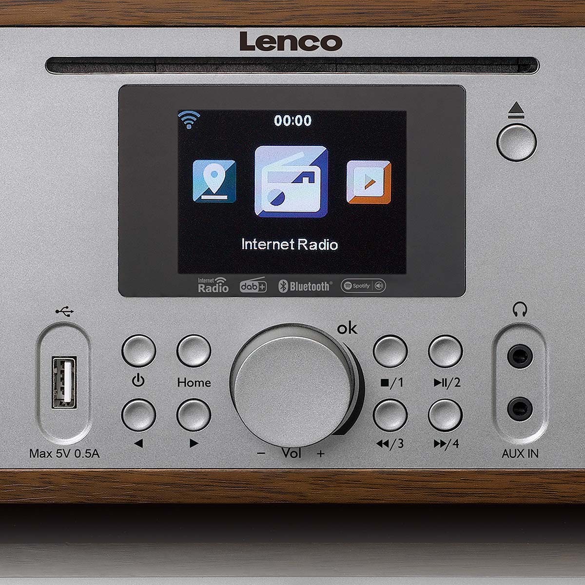 Lenco DIR-270WD - Radio avec internet, DAB, FM, CD et Bluetooth® - Image 6