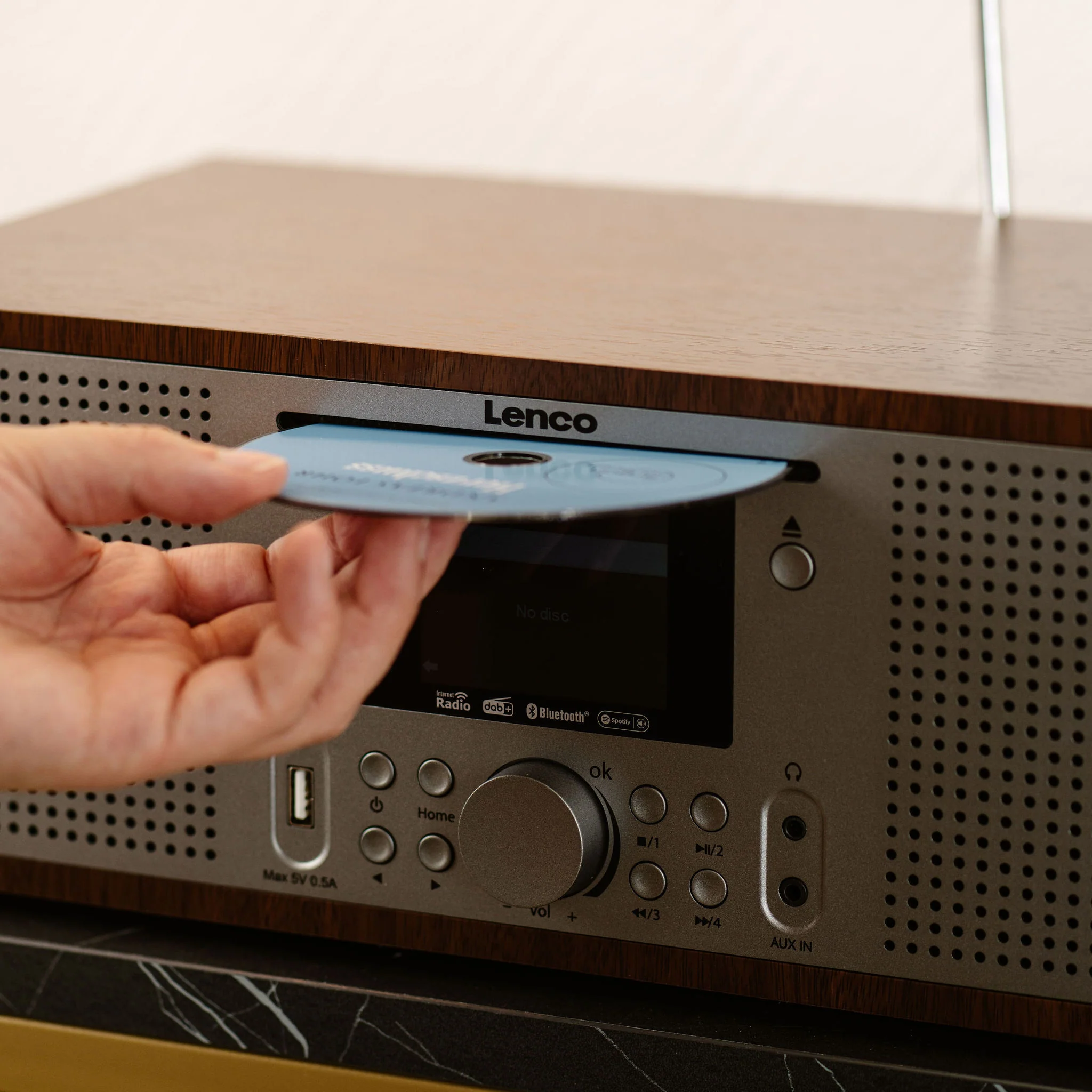 Lenco DIR-270WD - Radio avec internet, DAB, FM, CD et Bluetooth® - Image 9