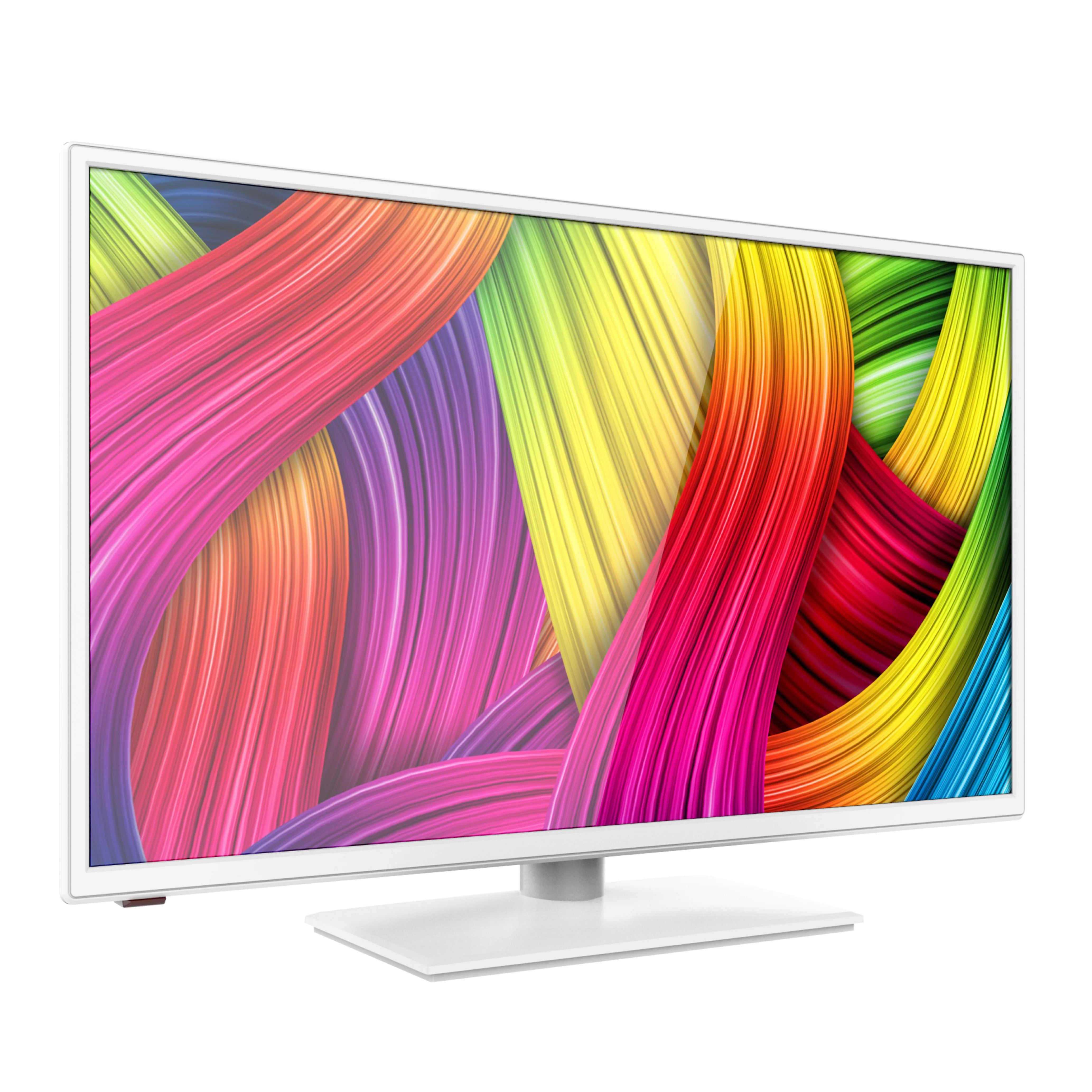 Lenco DVL-3242 - TV avec lecteur DVD intégré DVB/T/T2/S2/C 32 pouces - Blanc - Image 3