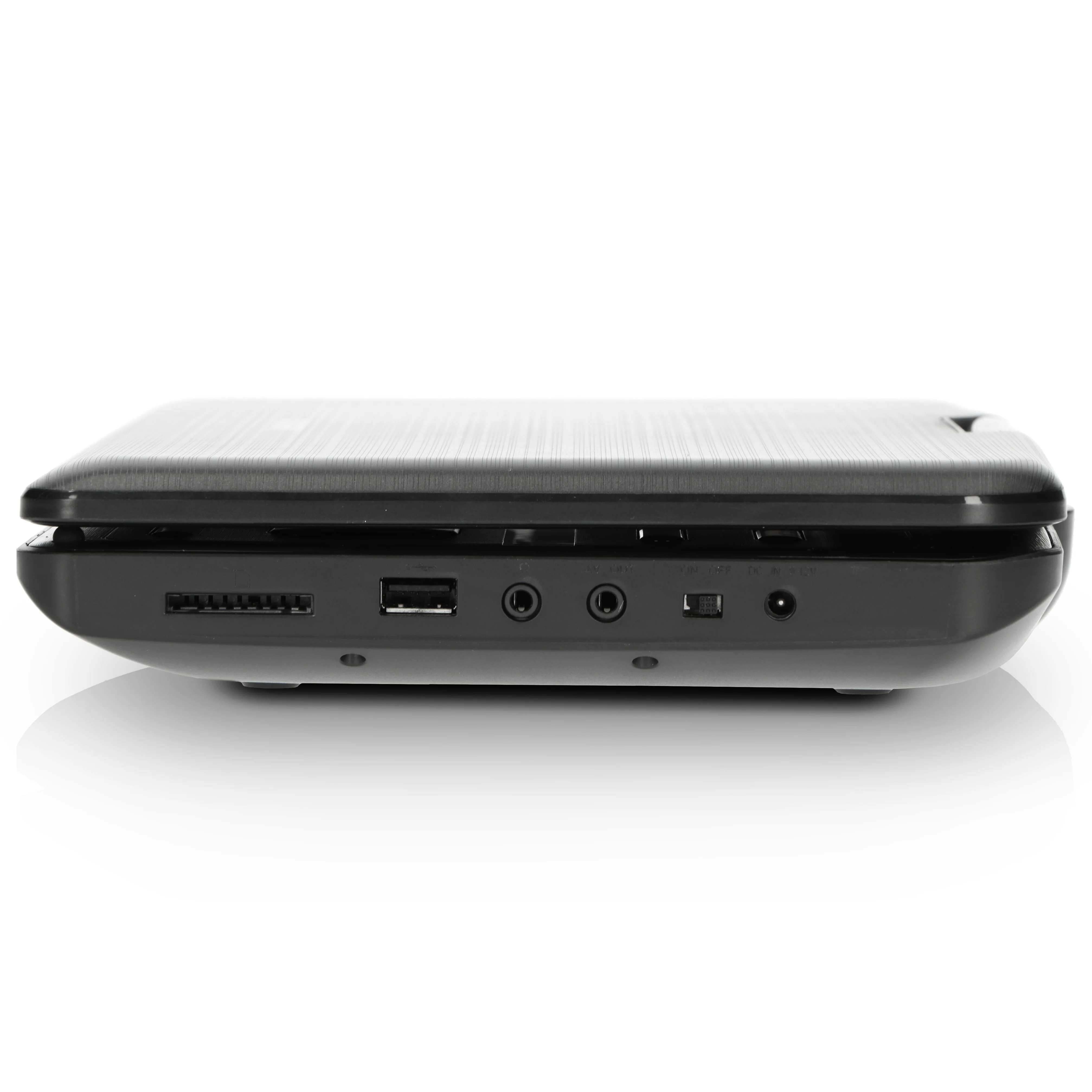 Lenco DVP-1046BK - Deux lecteurs DVD portables de 10 pouces avec batterie rechargeable, deux casques et deux supports de montage pour la voiture - Noir - Image 4