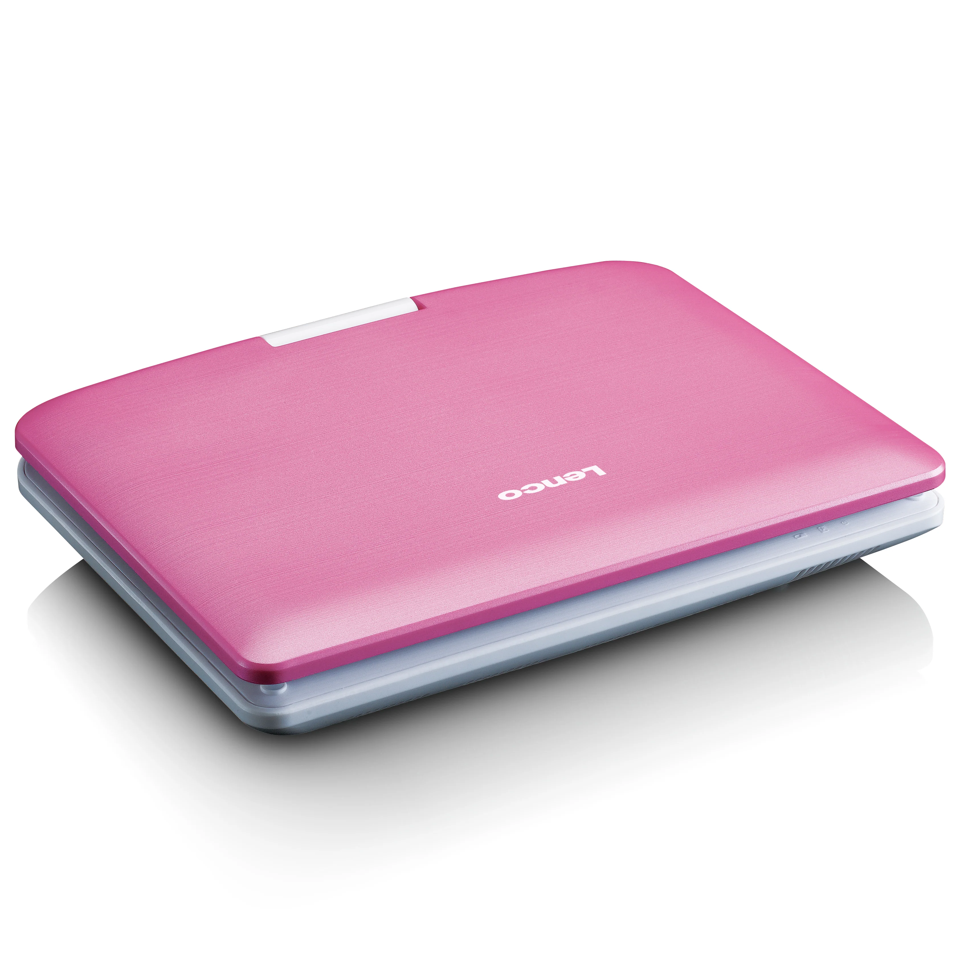 Lenco DVP-910PK - Lecteur DVD portable de 9 pouces avec casque, port USB et dispositif de suspension - Rose/blanc - Image 5