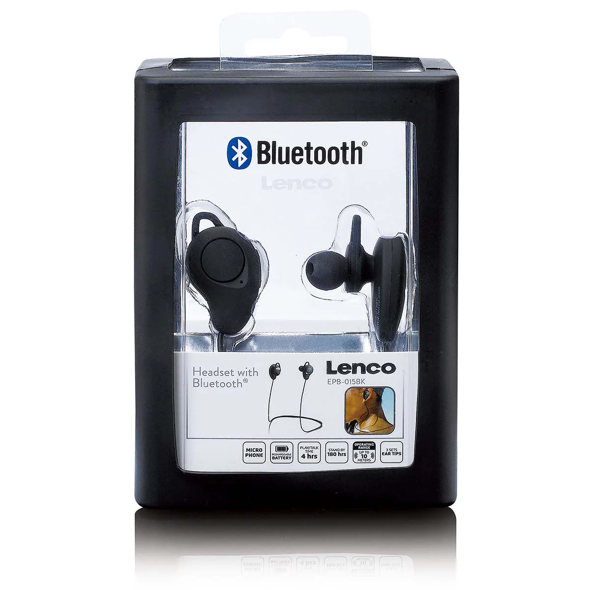 Lenco EPB-015BK - Écouteurs sans fil - Noir - Image 4