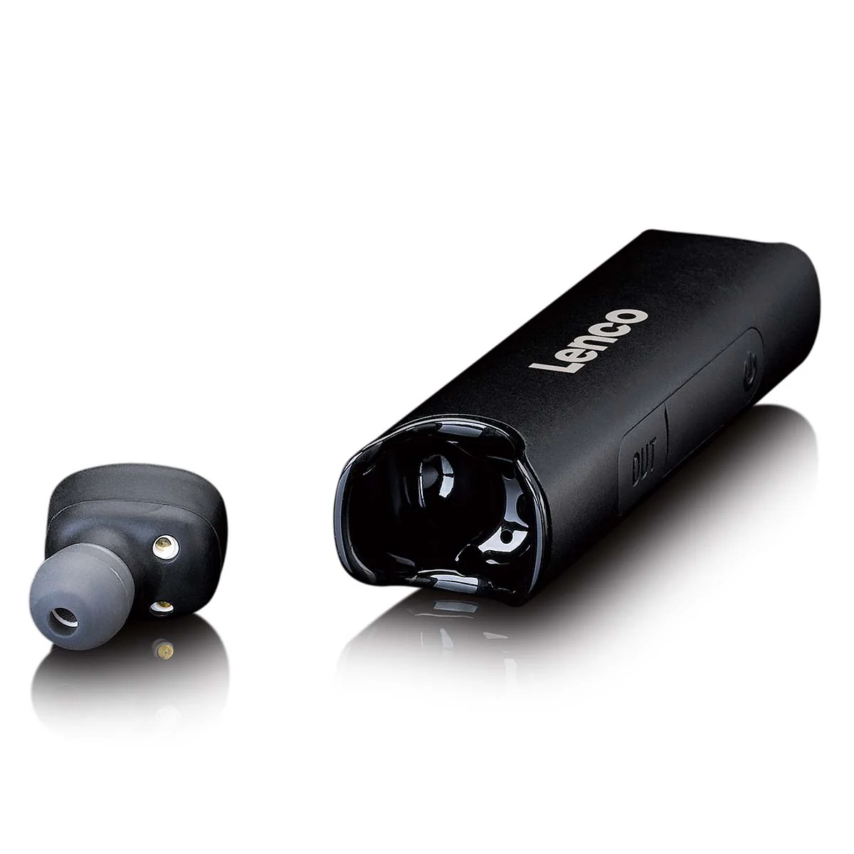 Lenco EPB-440BK - Ecouteurs Bluetooth® intra-auriculaires étanches avec station de chargement - Noir - Image 4