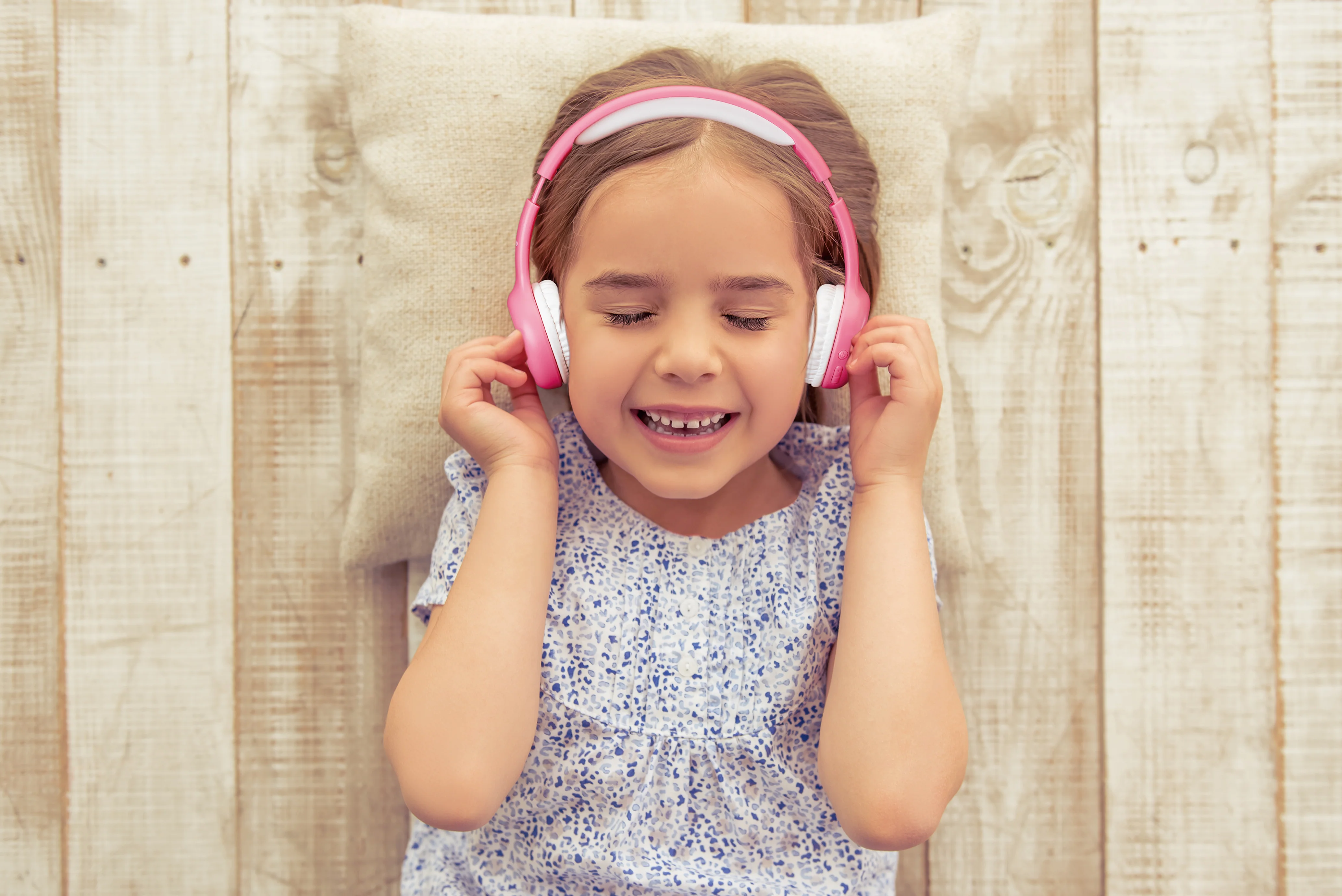 Lenco HPB-110PK - Casque Bluetooth® pliable pour enfants - Rose - Image 10