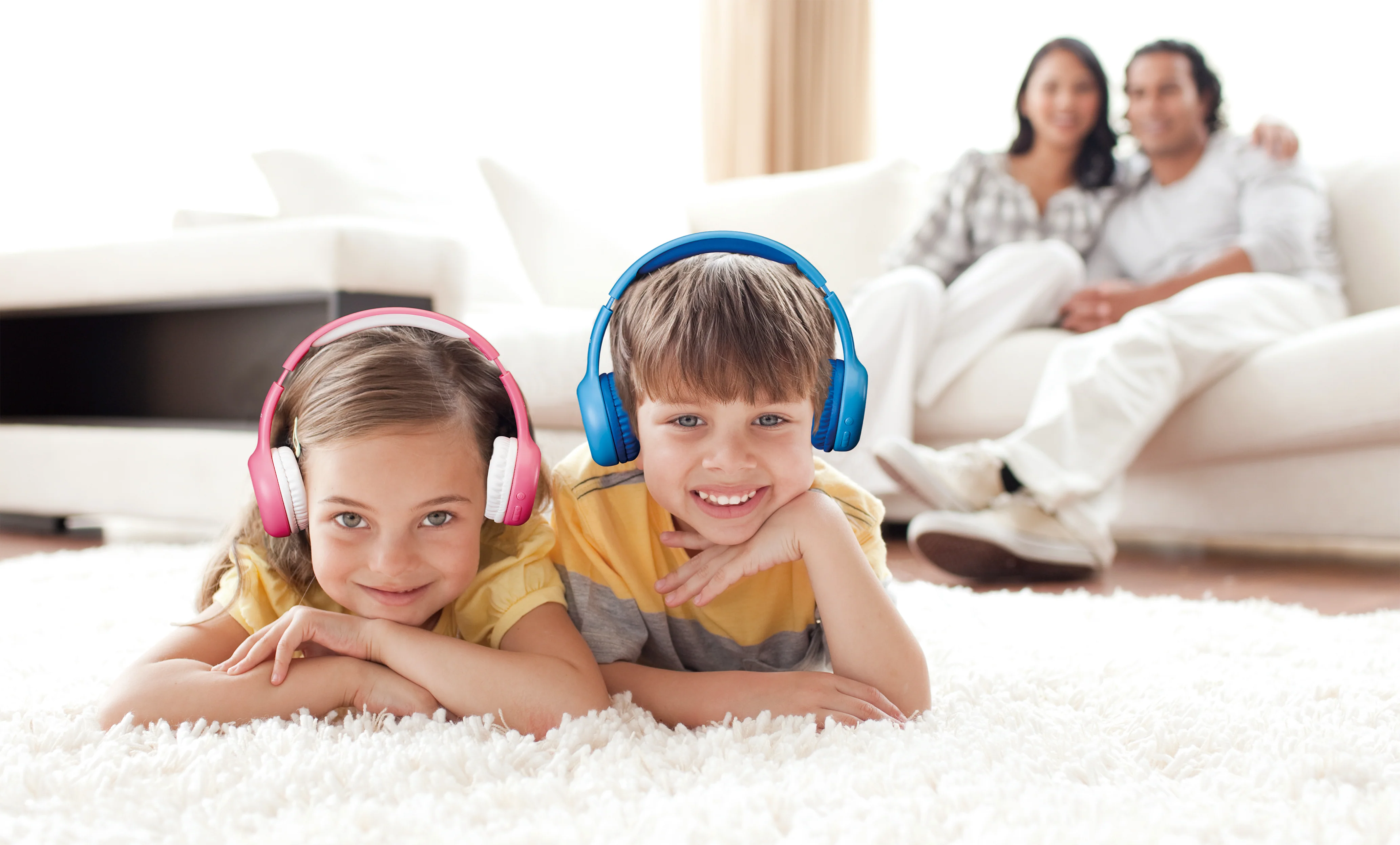 Lenco HPB-110PK - Casque Bluetooth® pliable pour enfants - Rose - Image 11