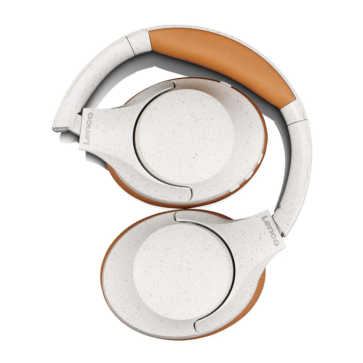 Lenco HPB-830GY - Casque sans fil Bluetooth® avec réduction de bruit active et microphones intégrés - Gris/Blanc - Image 5