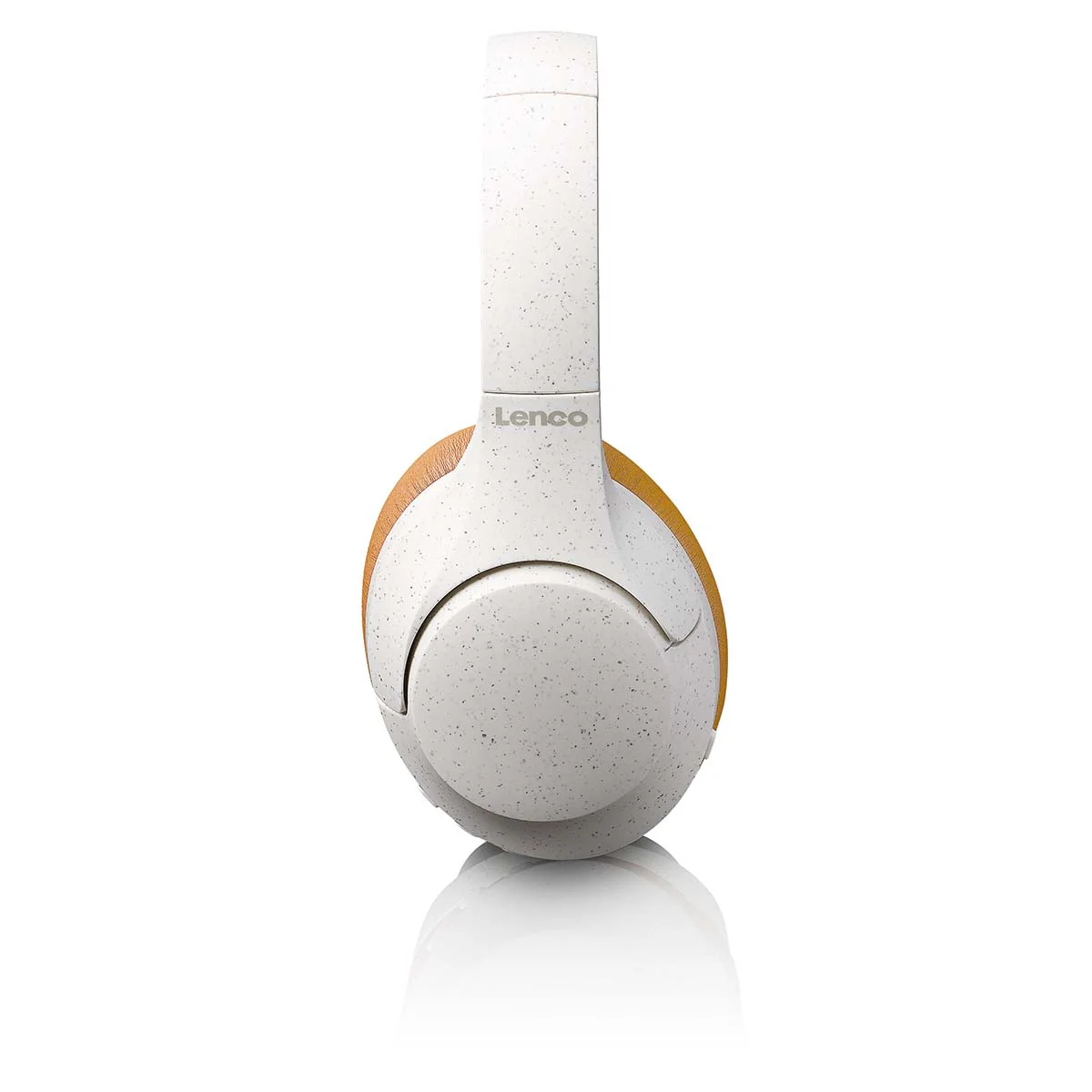 Lenco HPB-830GY - Casque sans fil Bluetooth® avec réduction de bruit active et microphones intégrés - Gris/Blanc - Image 7