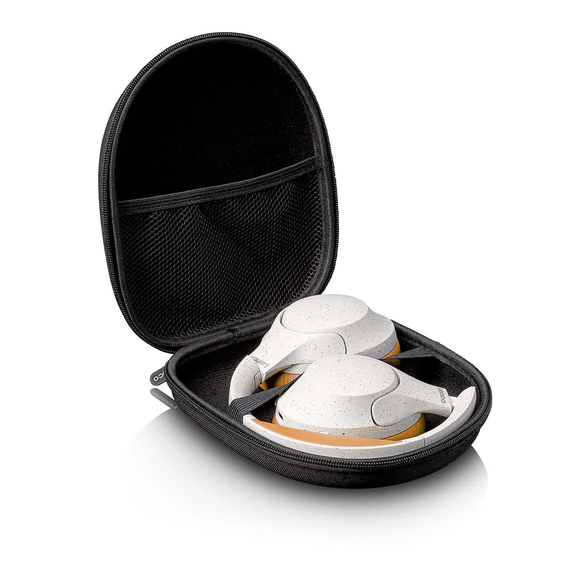 Lenco HPB-830GY - Casque sans fil Bluetooth® avec réduction de bruit active et microphones intégrés - Gris/Blanc - Image 9