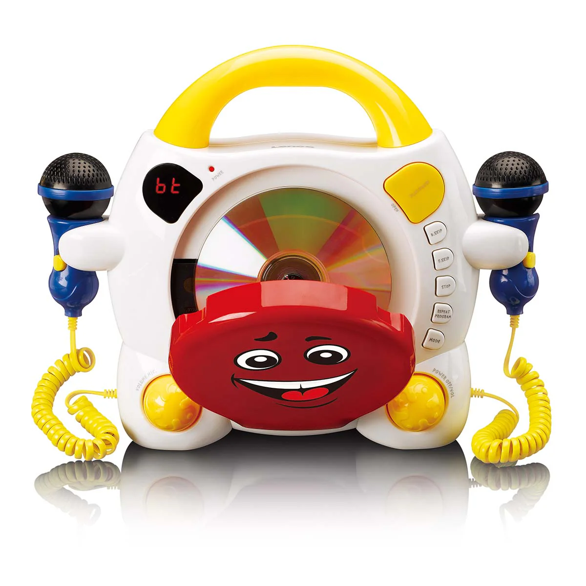 Lenco KCD-011KIDS - Lecteur CD karaoké portable avec Bluetooth® pour enfants - Multicolore - Image 11