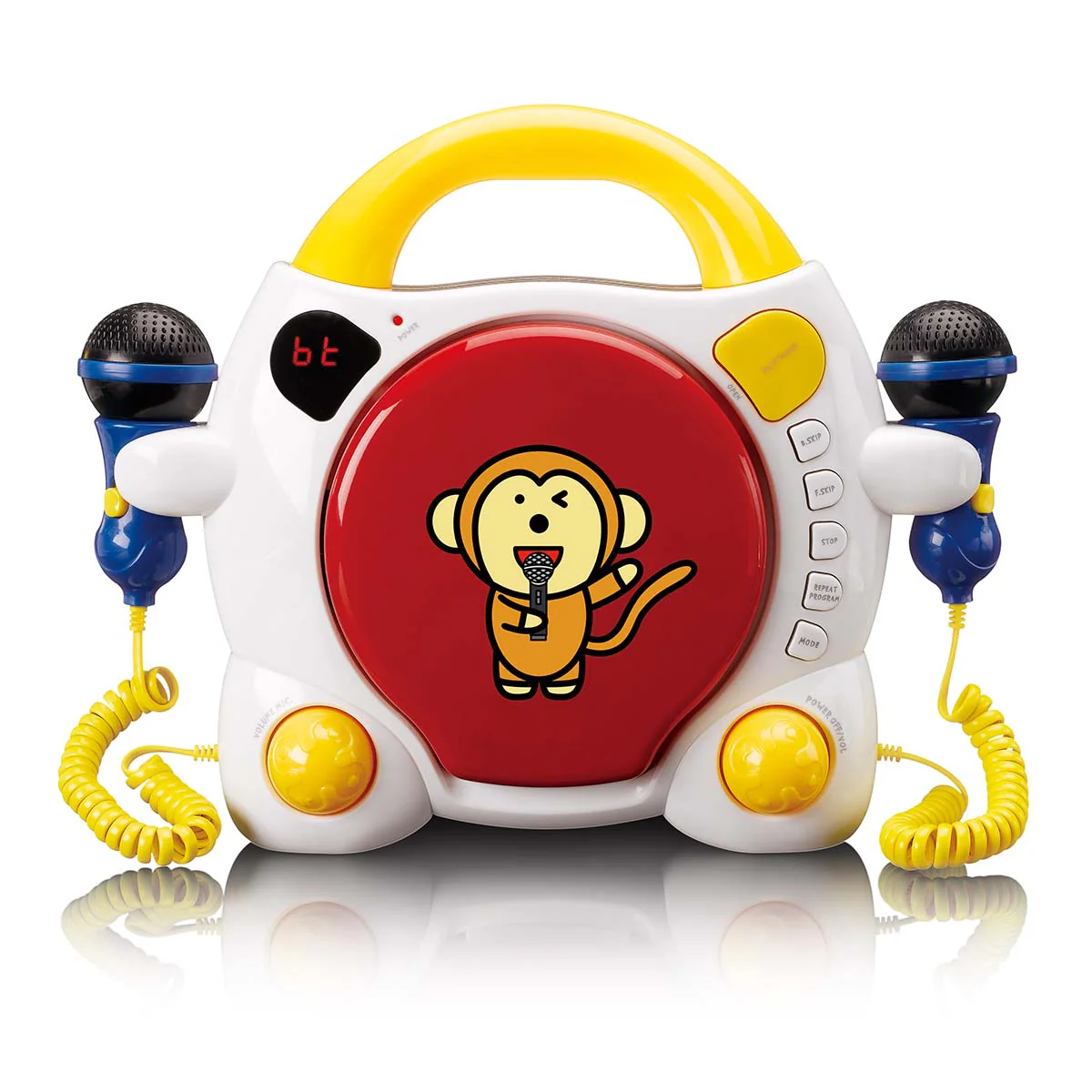 Lenco KCD-011KIDS - Lecteur CD karaoké portable avec Bluetooth® pour enfants - Multicolore - Image 3
