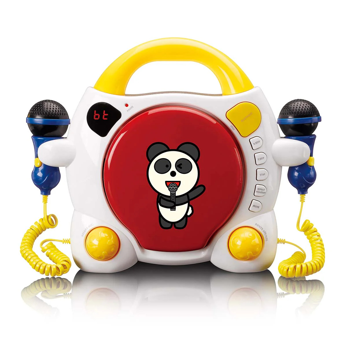 Lenco KCD-011KIDS - Lecteur CD karaoké portable avec Bluetooth® pour enfants - Multicolore - Image 6