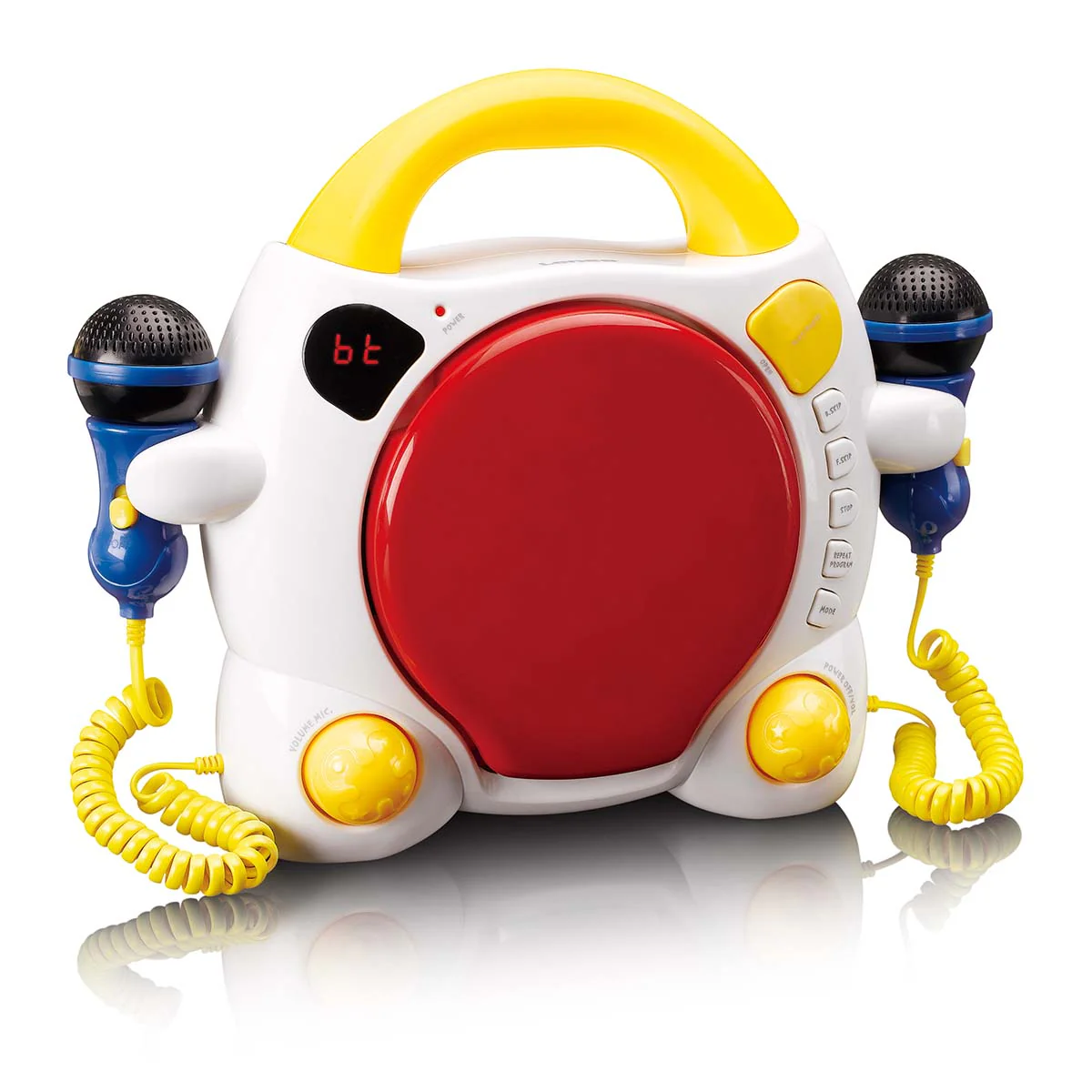 Lenco KCD-011KIDS - Lecteur CD karaoké portable avec Bluetooth® pour enfants - Multicolore - Image 9