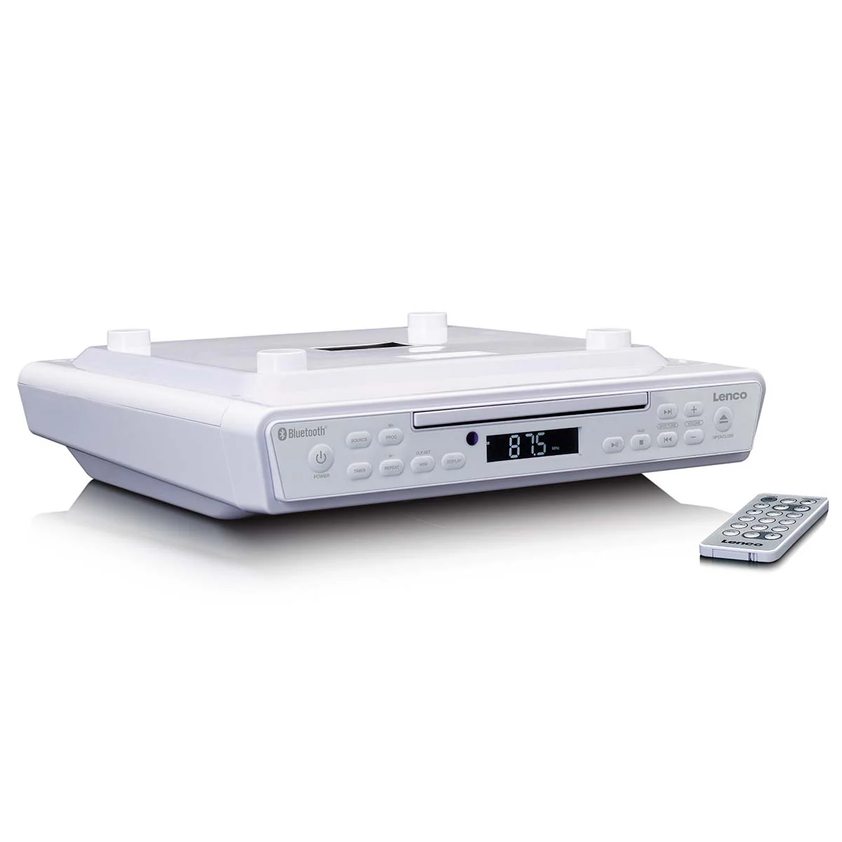 Lenco KCR-150WH - Radio de cuisine et lecteur CD - Blanc - Image 3