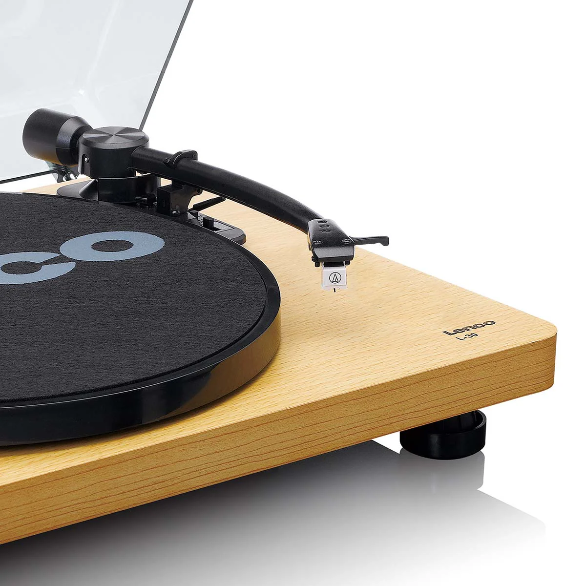 Lenco L-30WD - Platine avec encodage USB/PC - Bois - Image 5