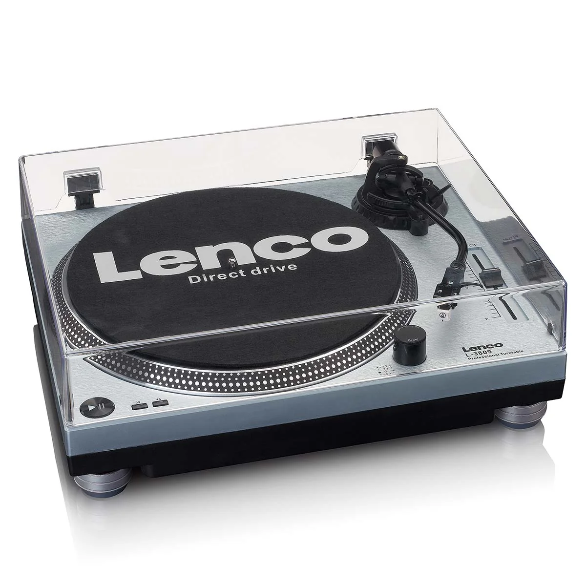 Lenco - L-3809ME - Platine à entraînement direct avec encodage USB/PC - Image 8