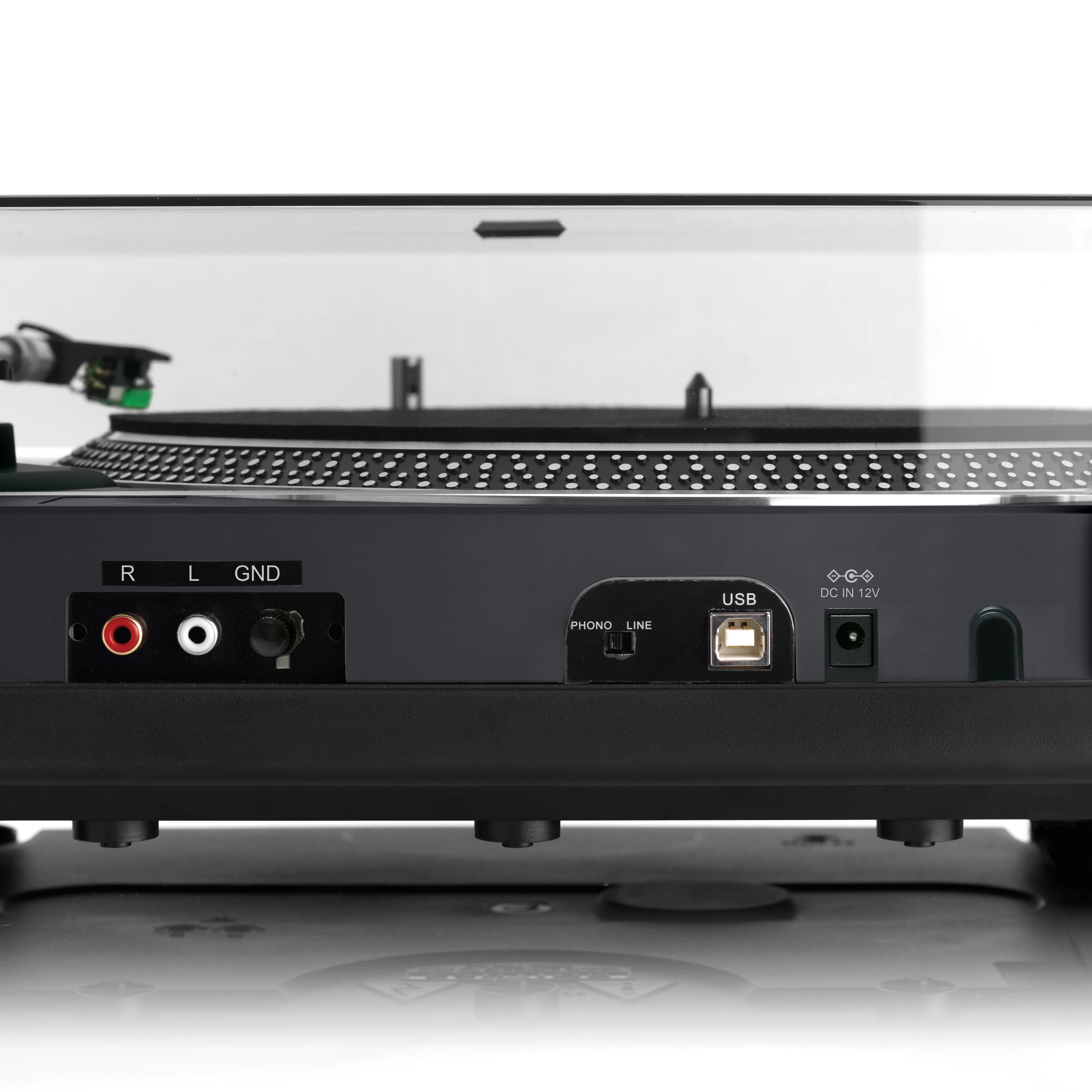 Lenco L-3828 - Platine à entraînement direct avec encodage USB/PC - Noir - Image 3