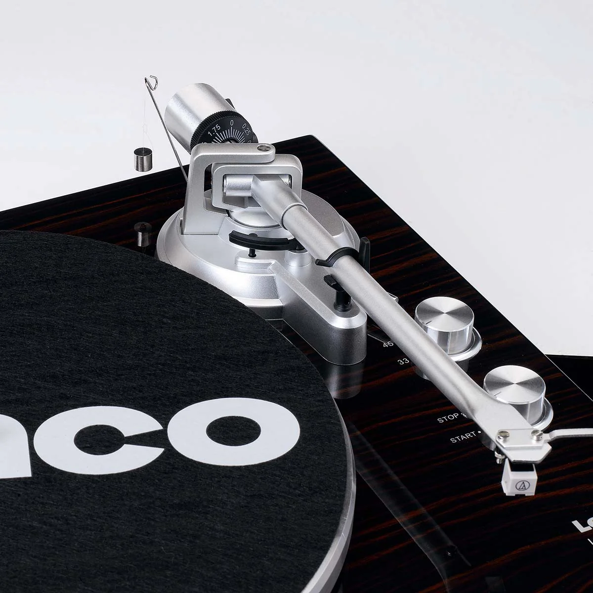 Lenco LBT-188WA - Platine avec transmission Bluetooth®, marron foncé - Image 10