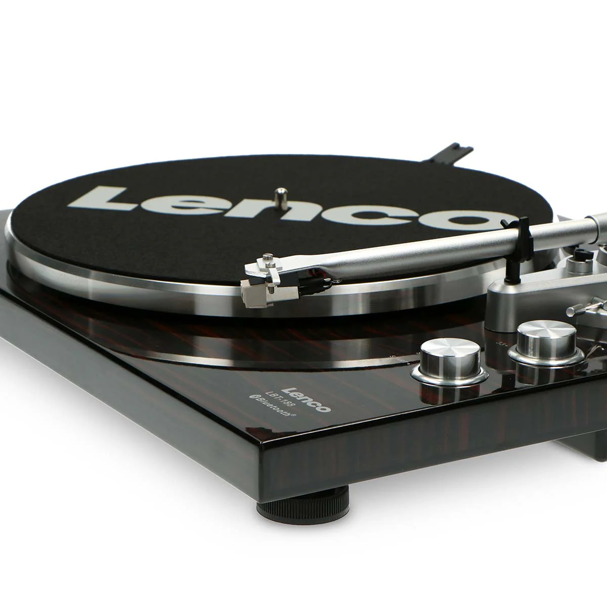 Lenco LBT-188WA - Platine avec transmission Bluetooth®, marron foncé - Image 9