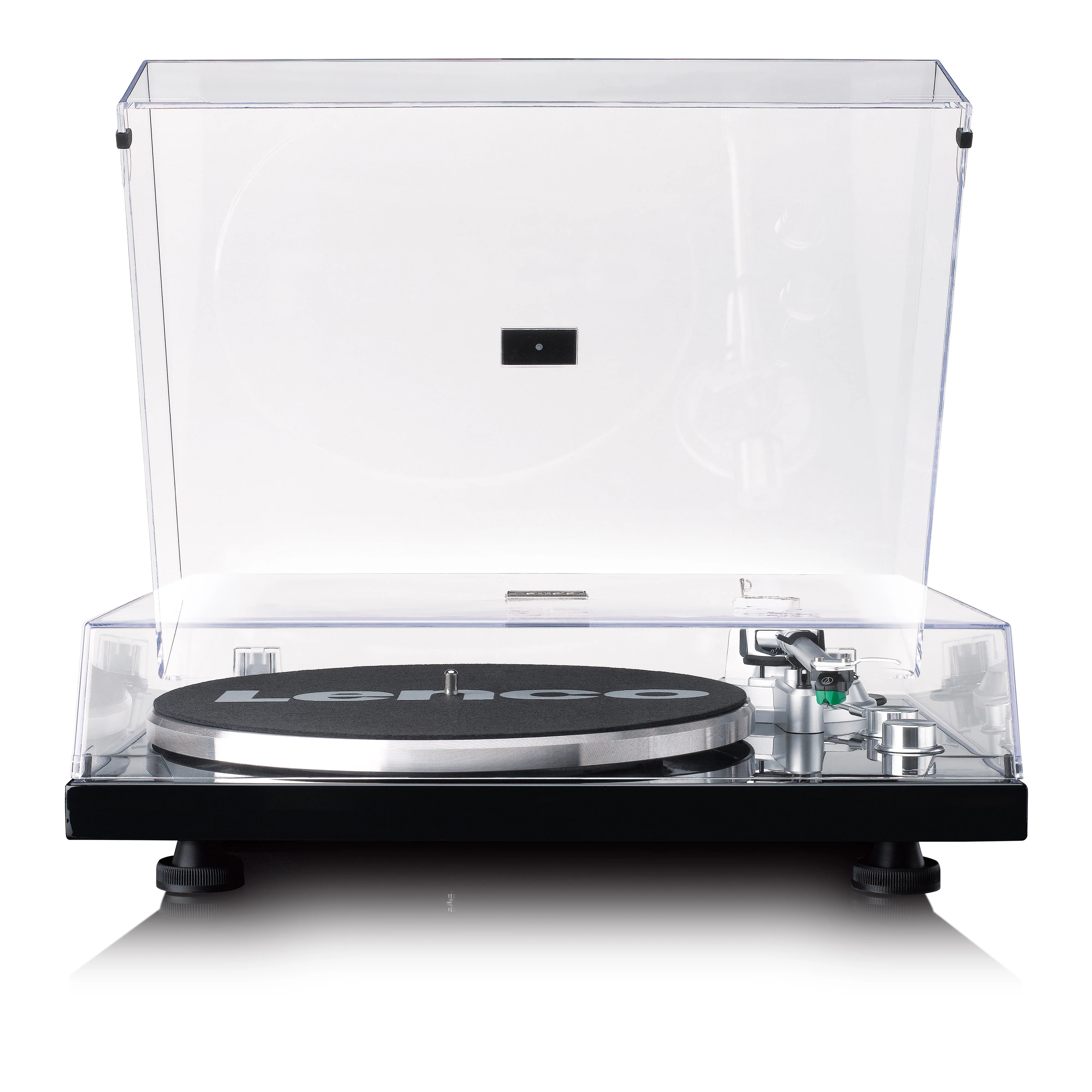 Lenco LBT-215BK - Platine vinyle avec Bluetooth® et plateau tournant, bras de lecture et contrepoids en métal - Couleur Piano Black exclusive - Image 25