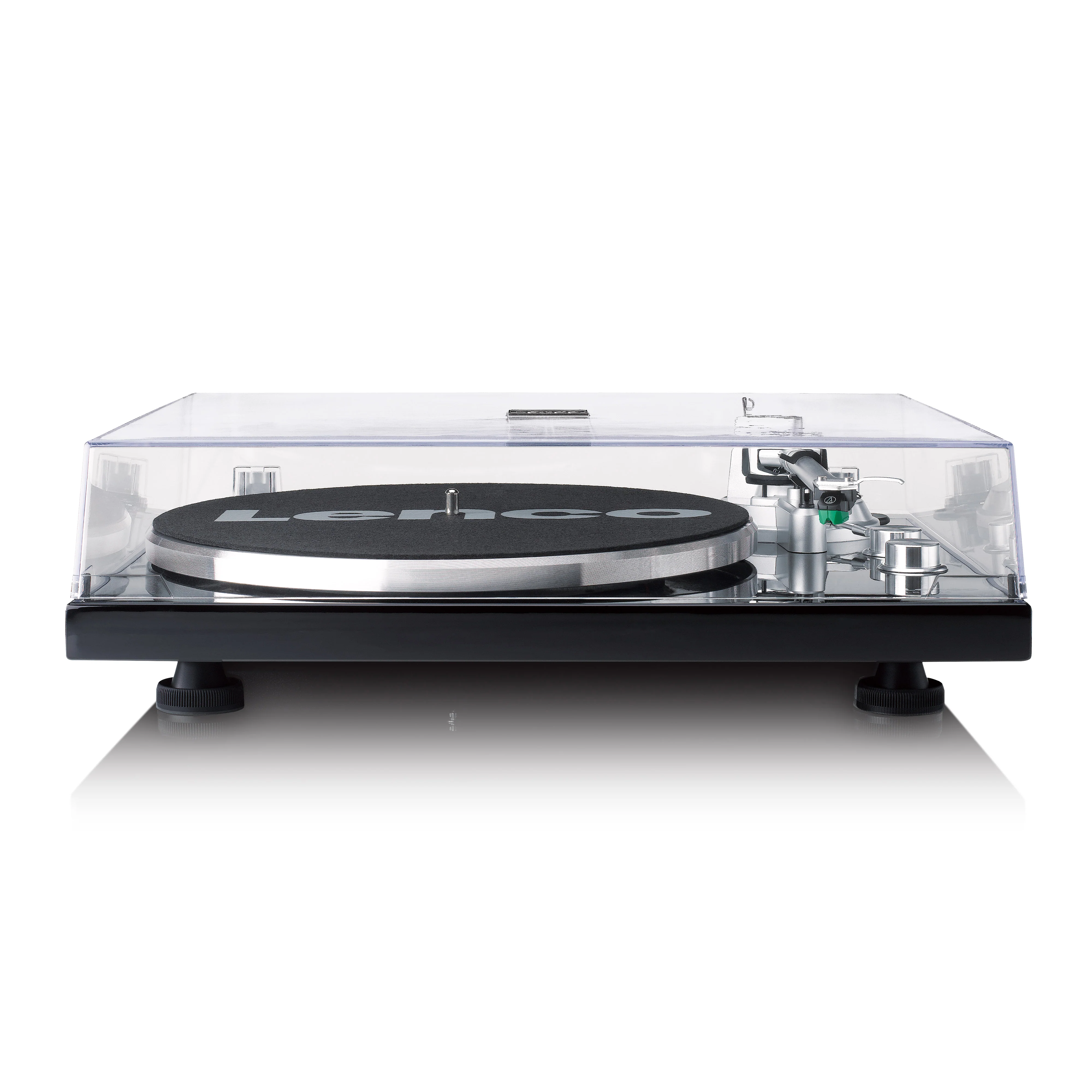 Lenco LBT-215BK - Platine vinyle avec Bluetooth® et plateau tournant, bras de lecture et contrepoids en métal - Couleur Piano Black exclusive - Image 27